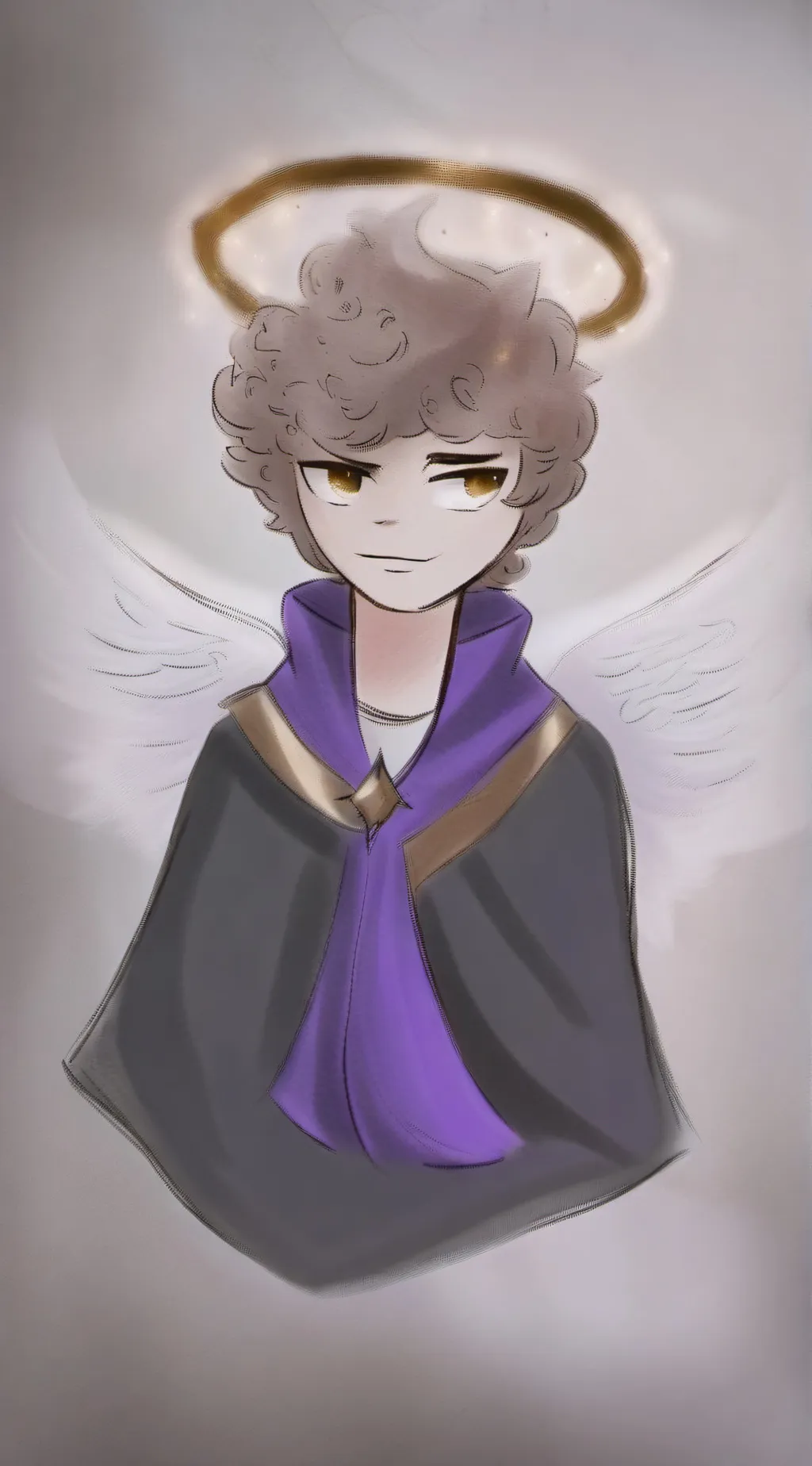 ai character: trans angeldust au background