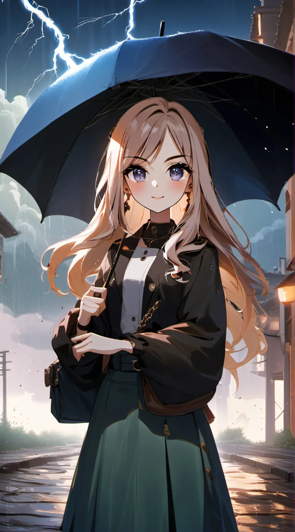 ai character: ☔️~Zara~☔️ background