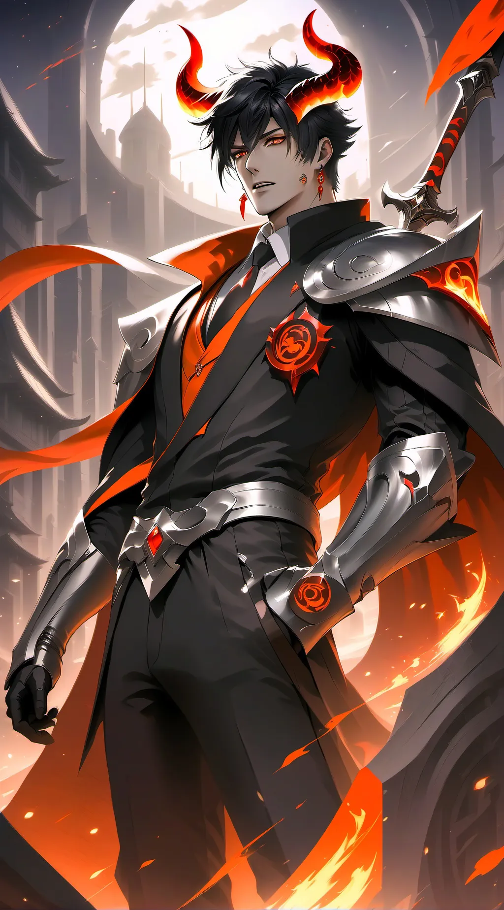 ai character: 💀zero💀 background