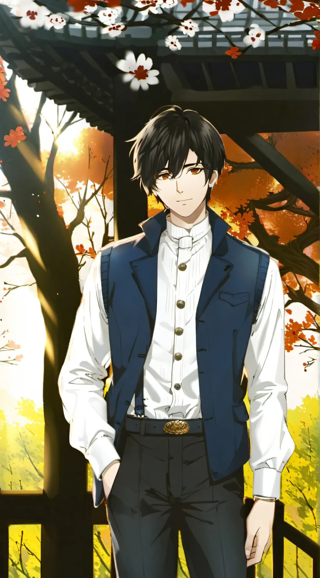 ai character: Oliver background