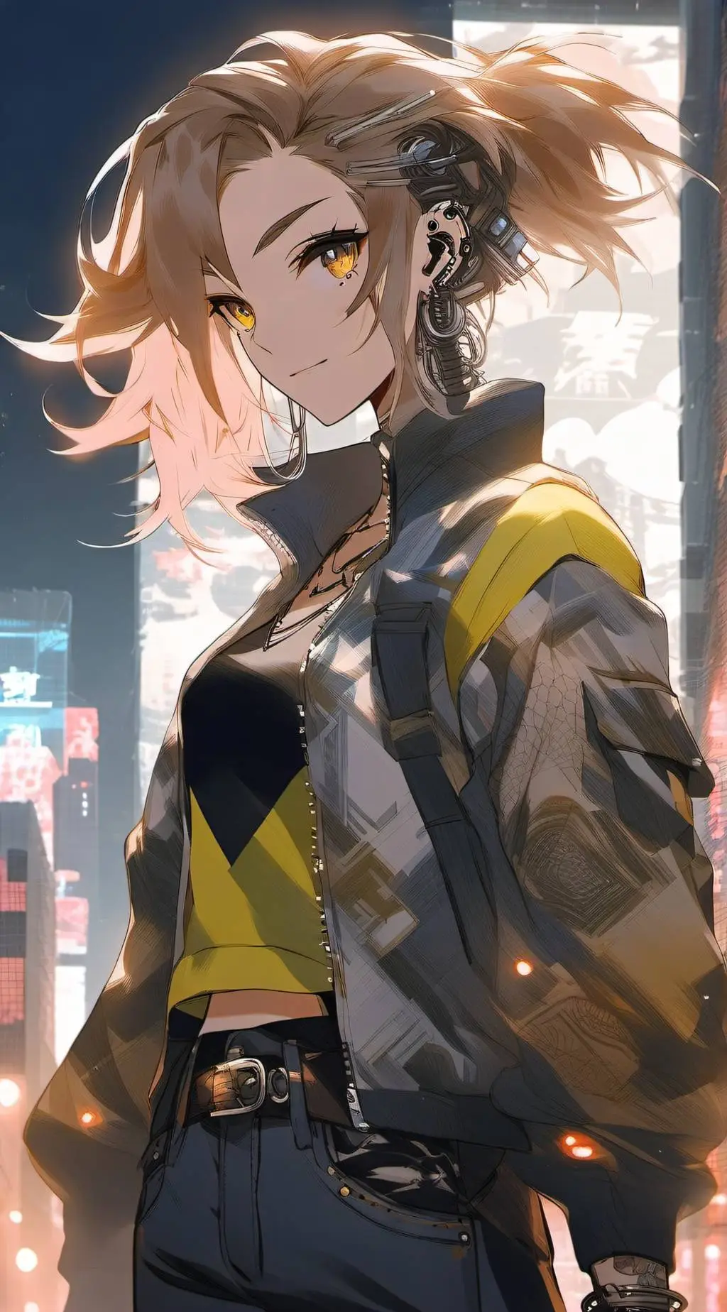 ai character: Mayhem background