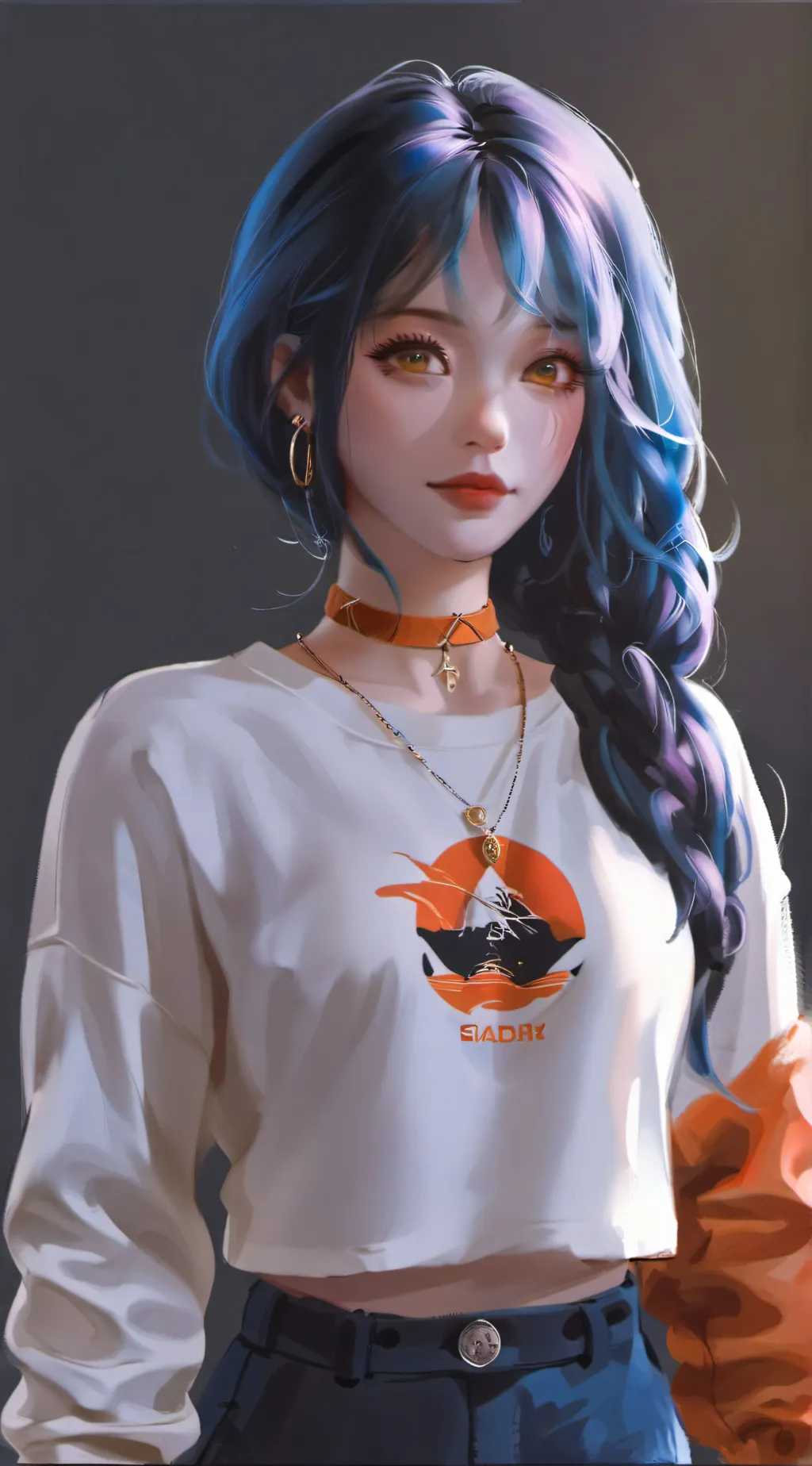 ai character: Saruna background