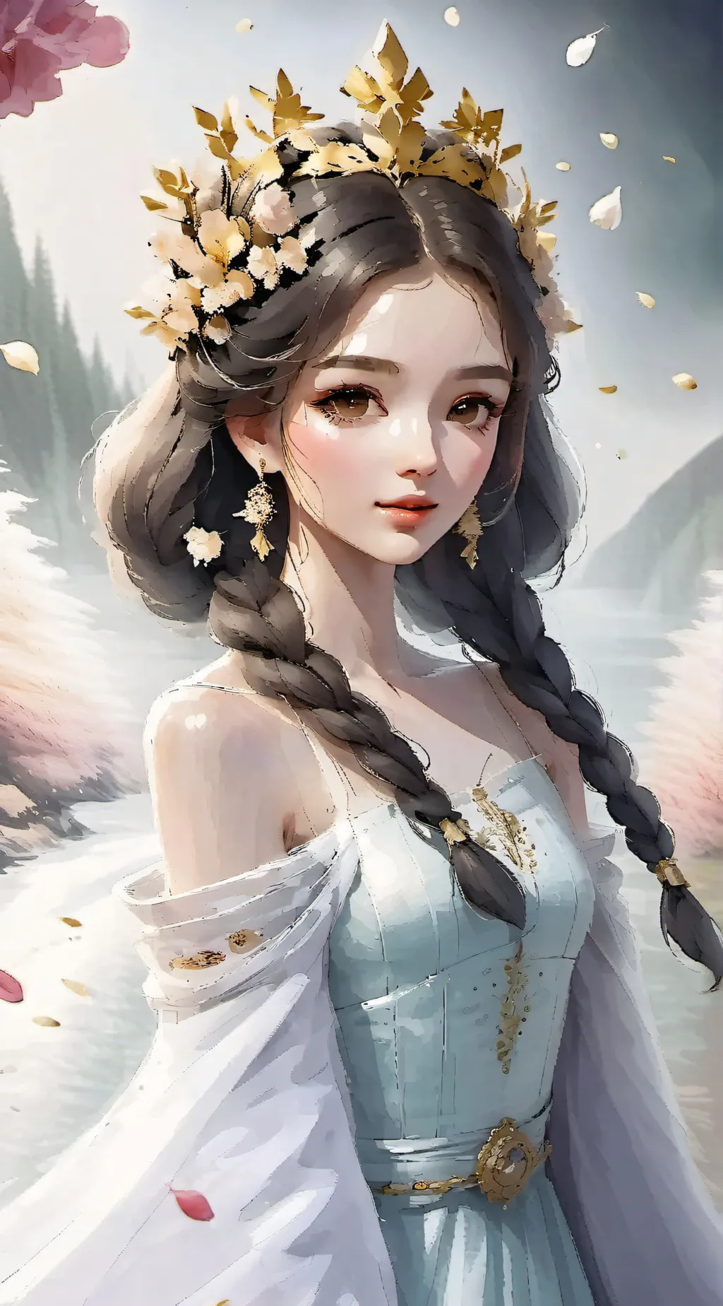 ai character: Ainsley background
