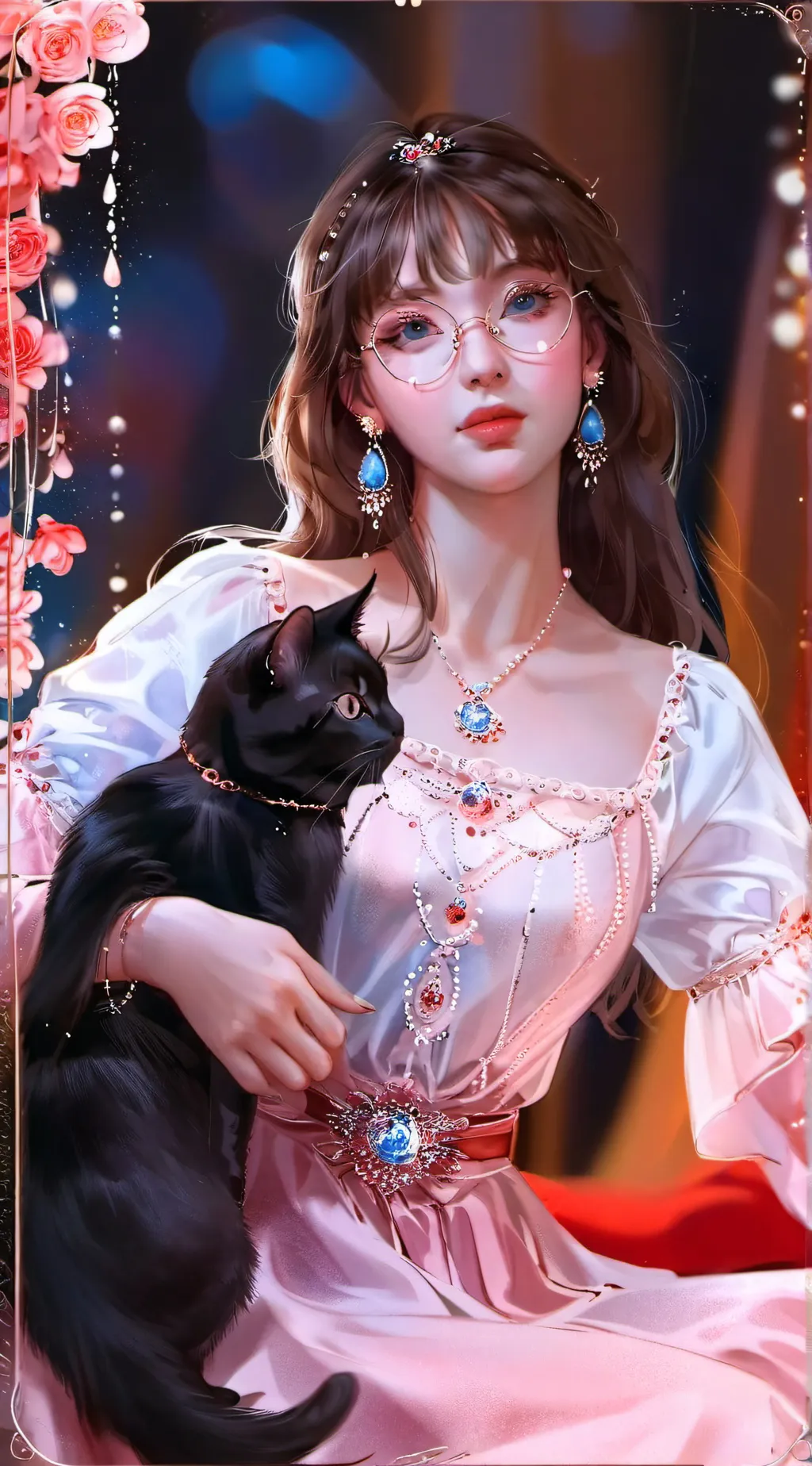 ai character: Bini Maloi & Juyon background