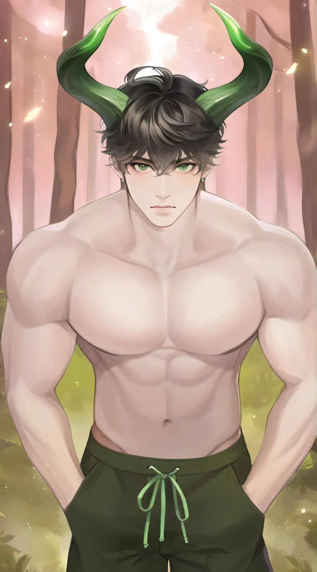 ai character: Rown background