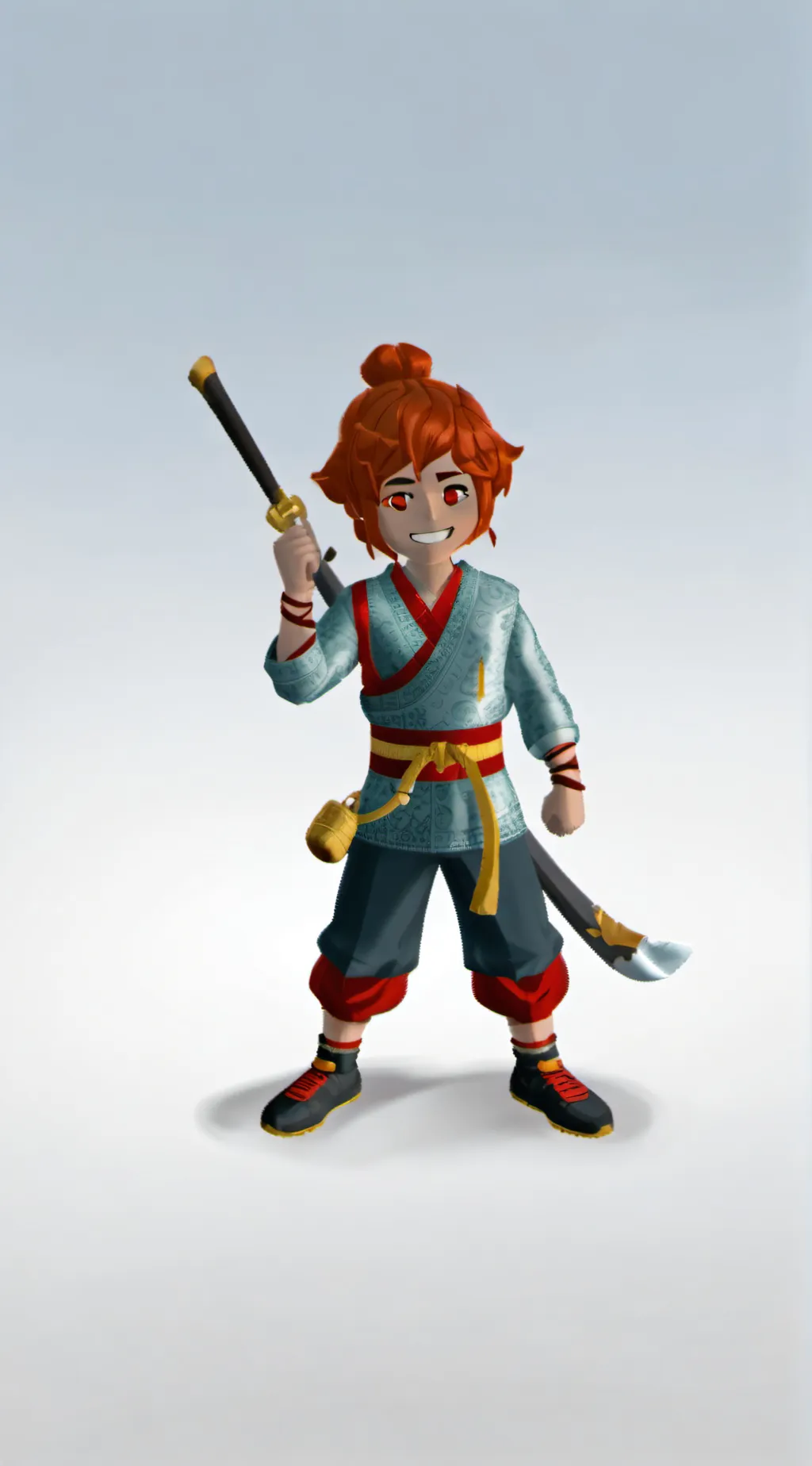 ai character: bacon background