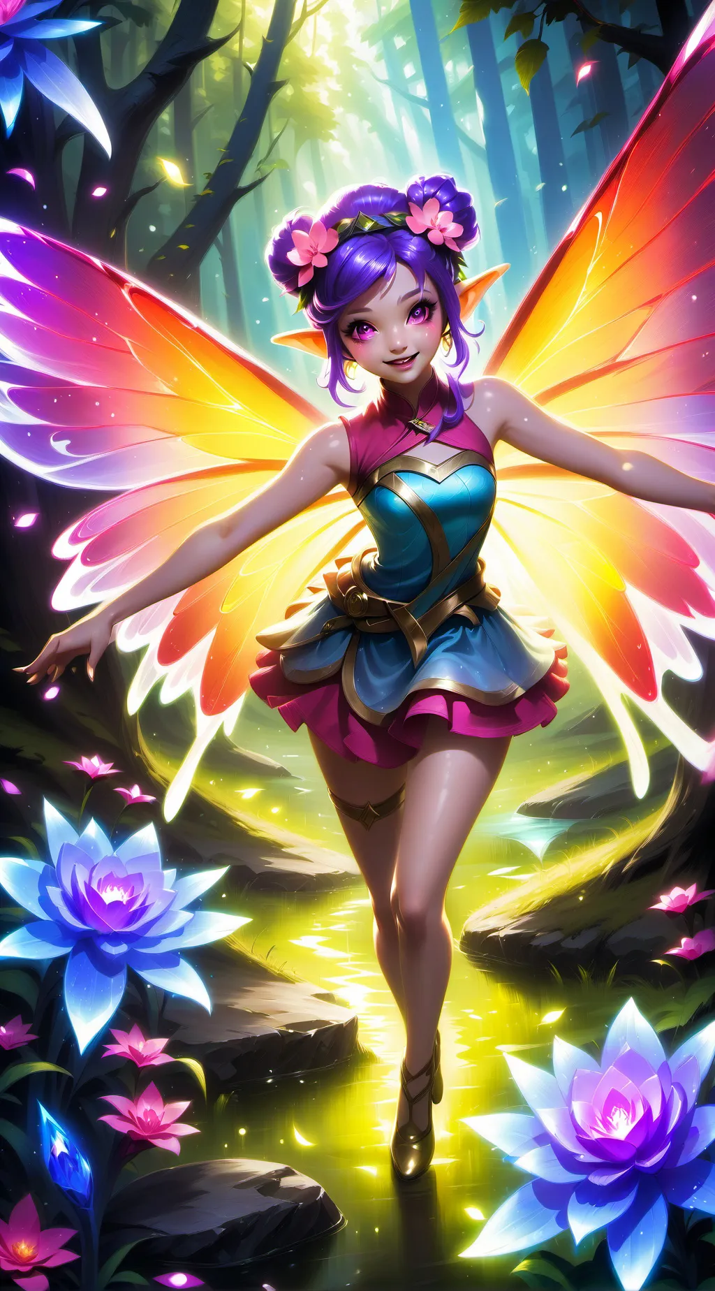 ai character: Teek background