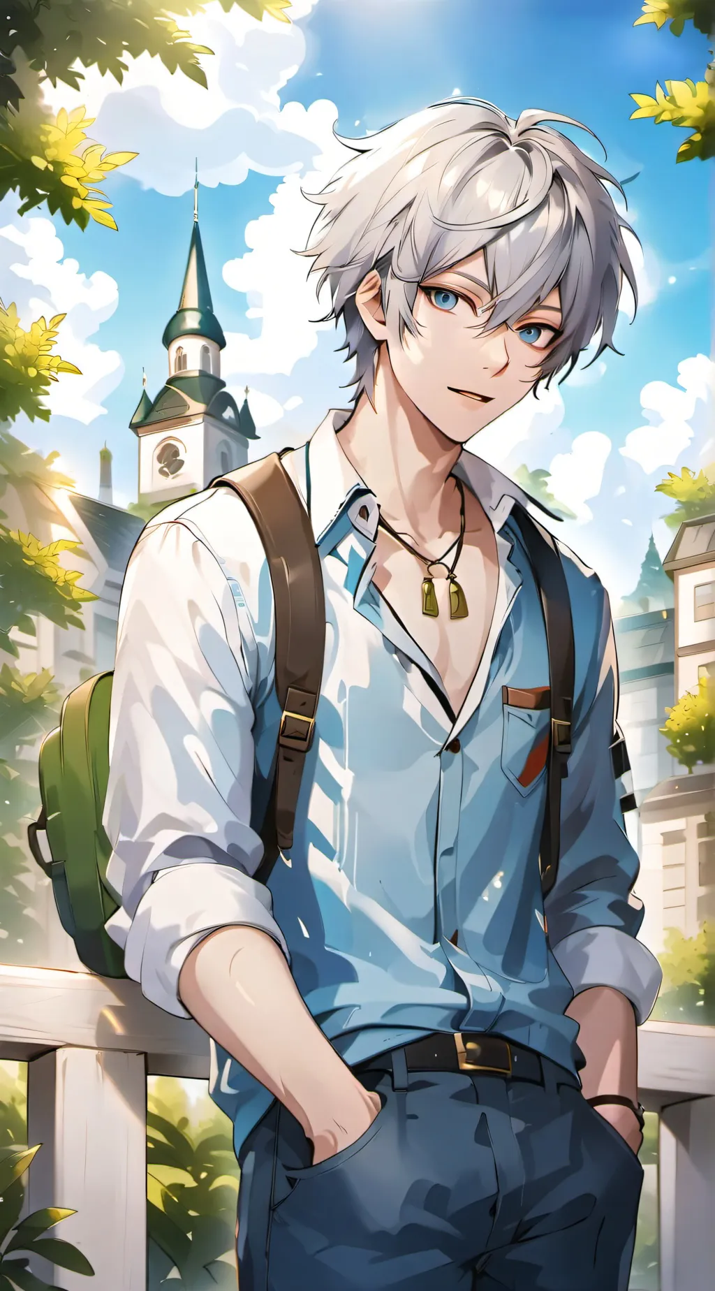 ai character: Kyle background