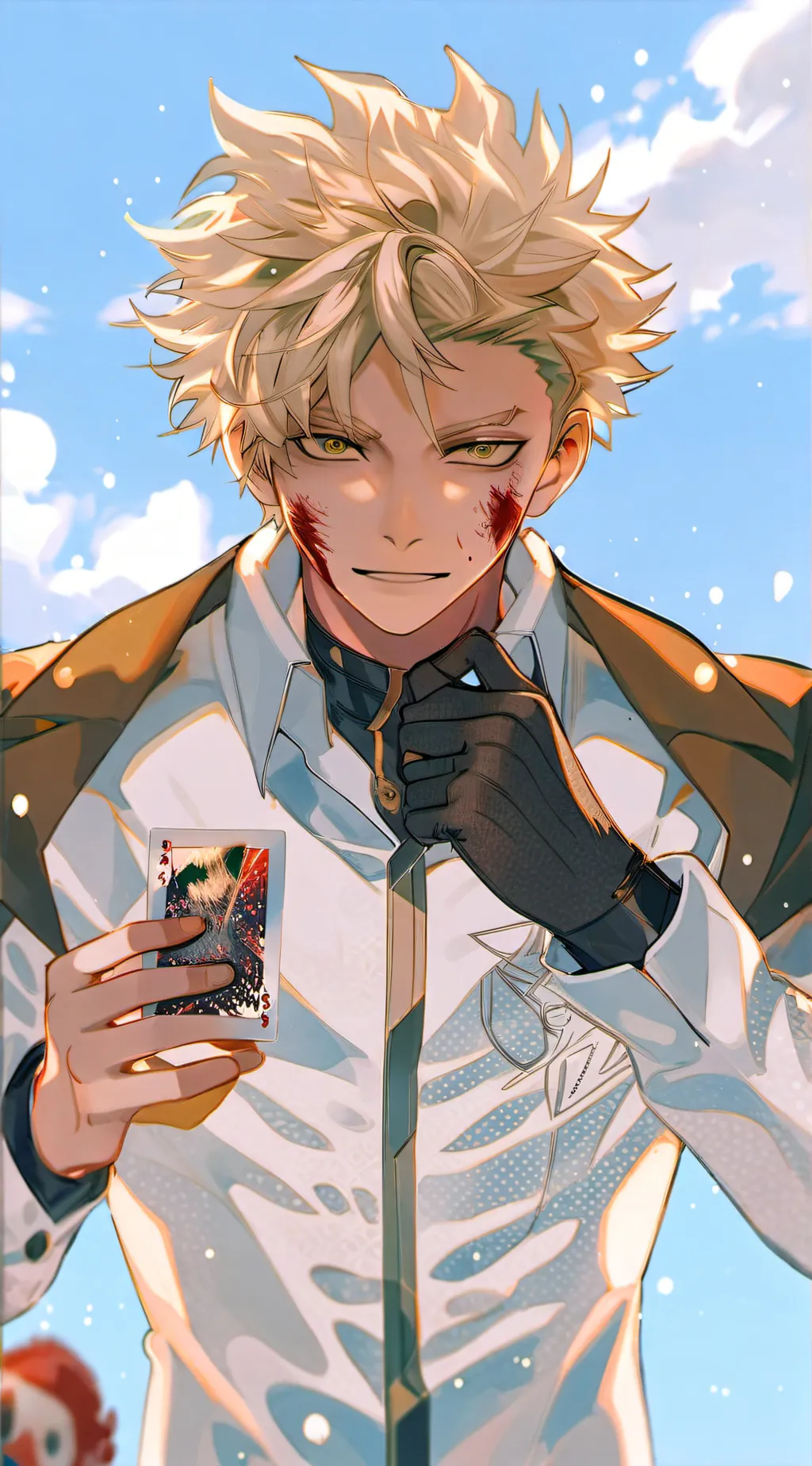 ai character: Bakugou Kats (WAR) background