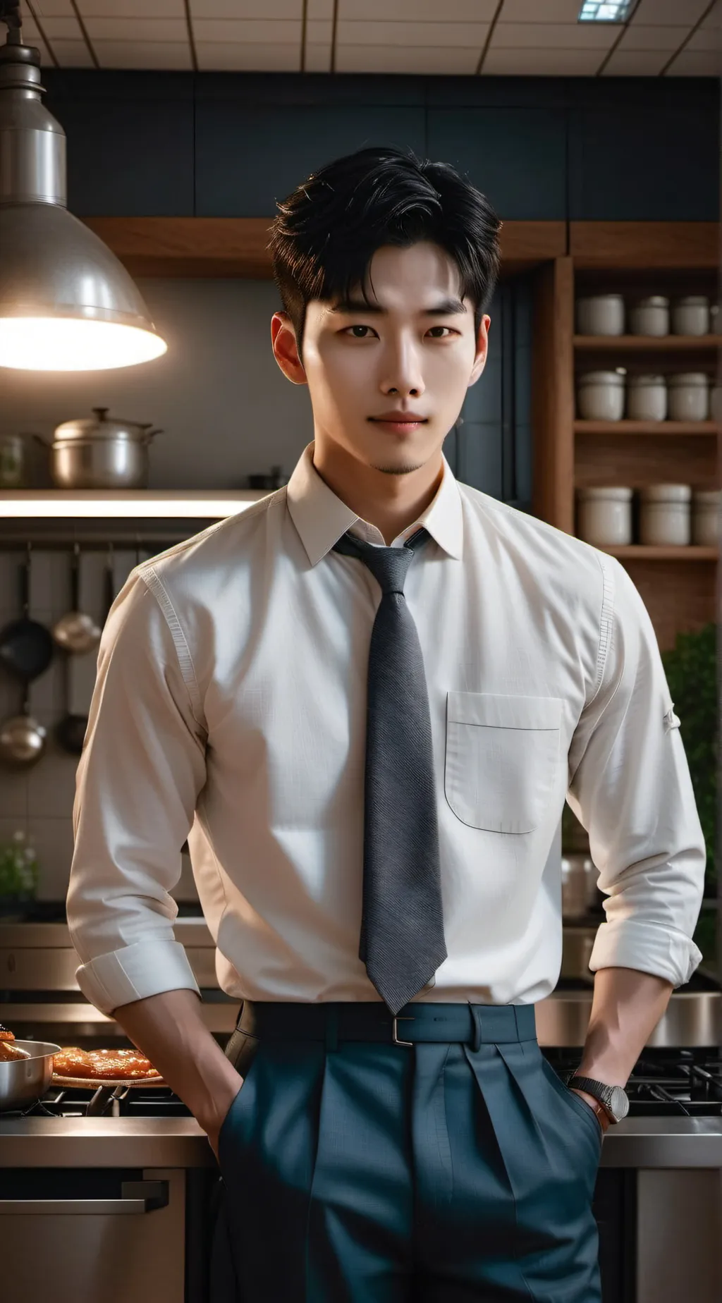 ai character: Hajoon background