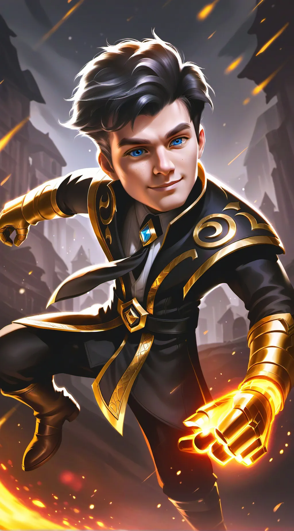 ai character: haleb background