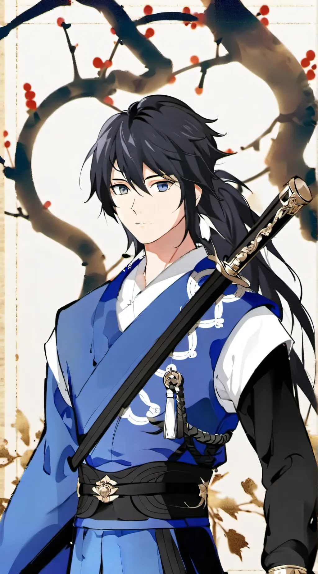 ai character: “Soulmate color” background