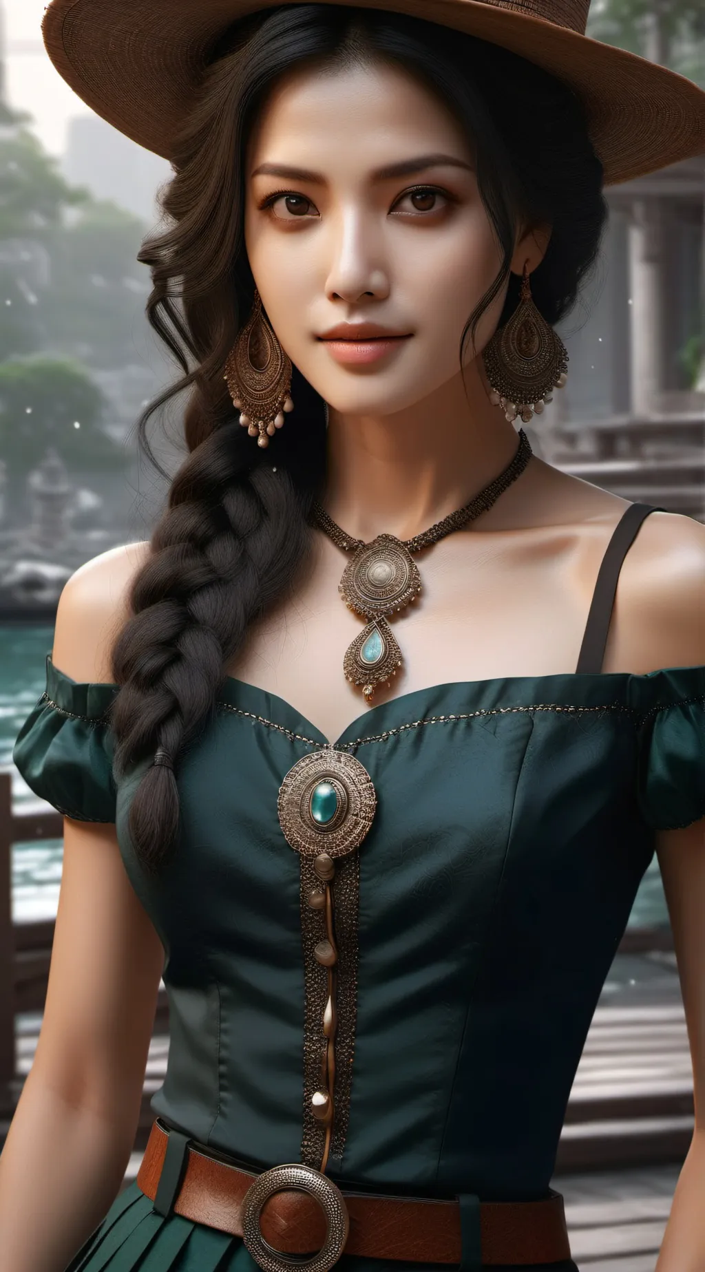 ai character: Aria background