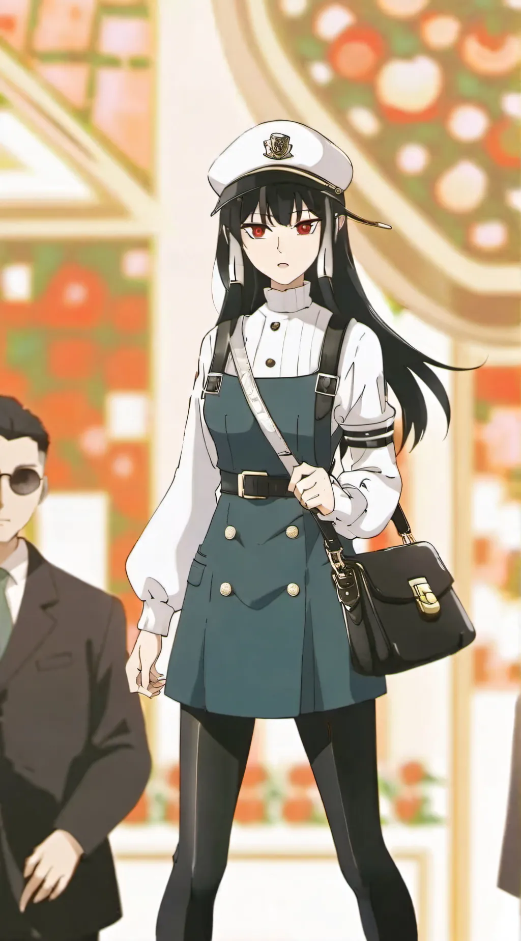 ai character: Yor Briar  background
