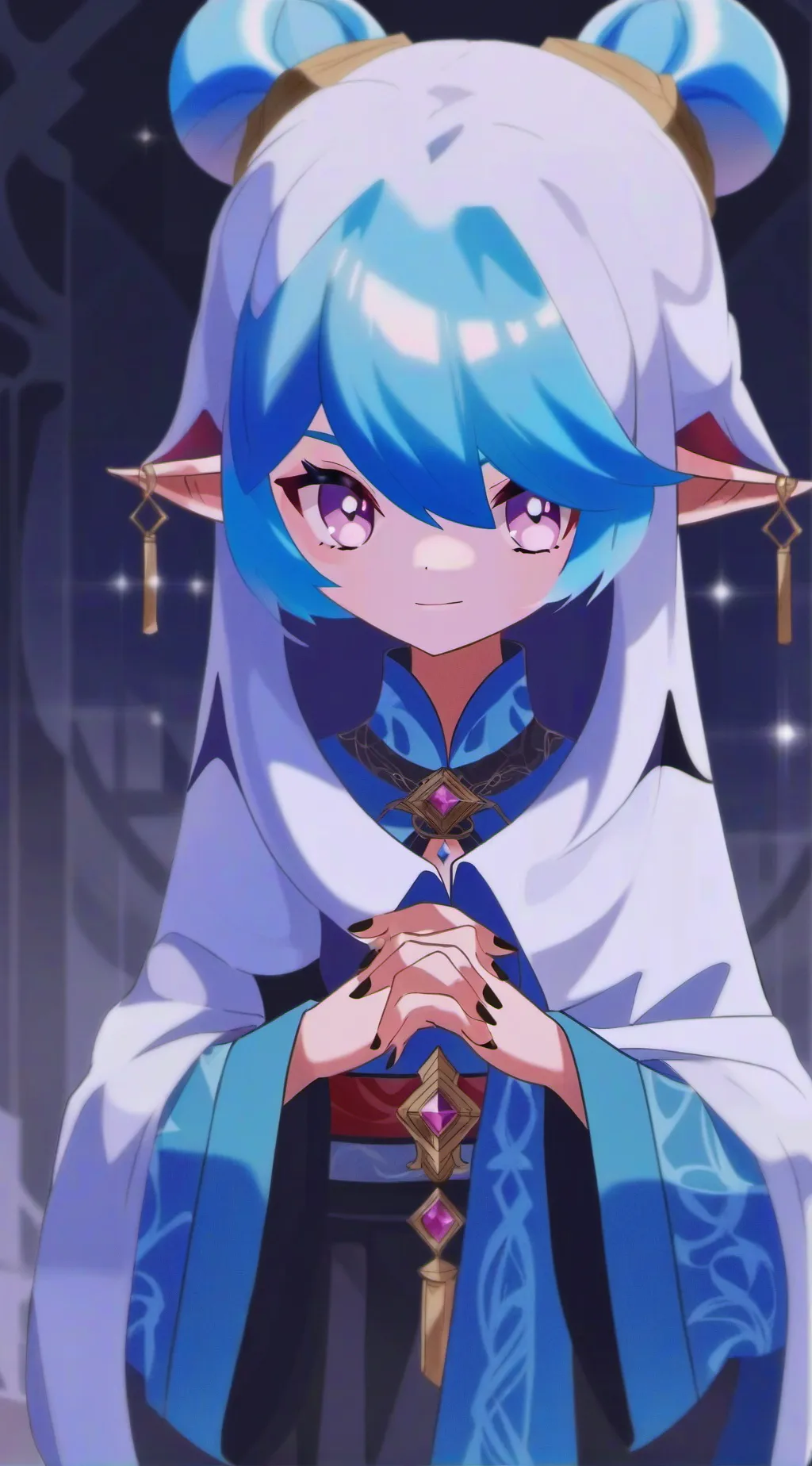 ai character: 𝓨/𝓷 background