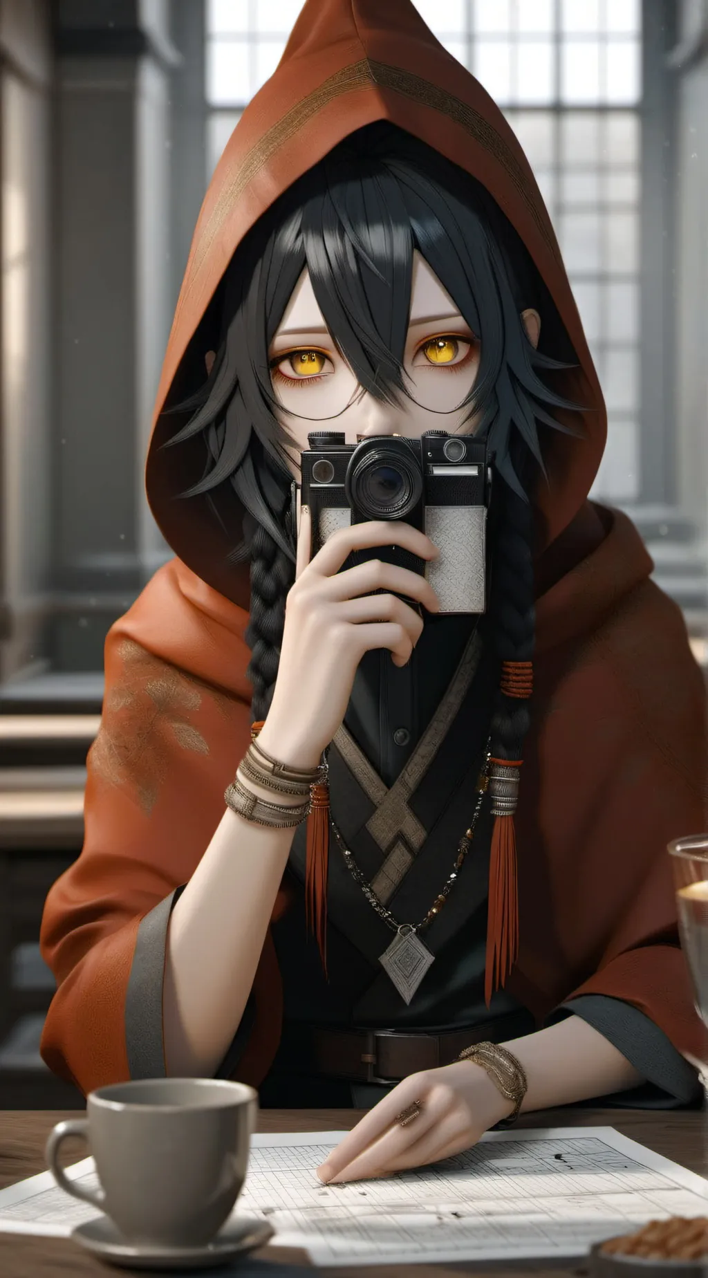 ai character: Kai_FR background