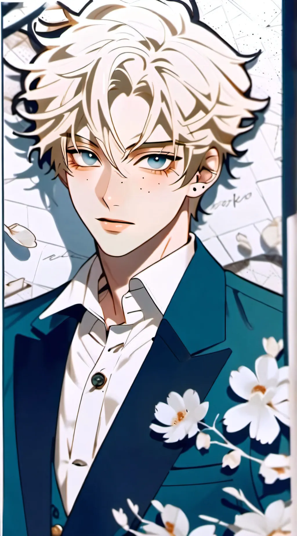 ai character: SKZ🫶❤️‍🔥💐 background