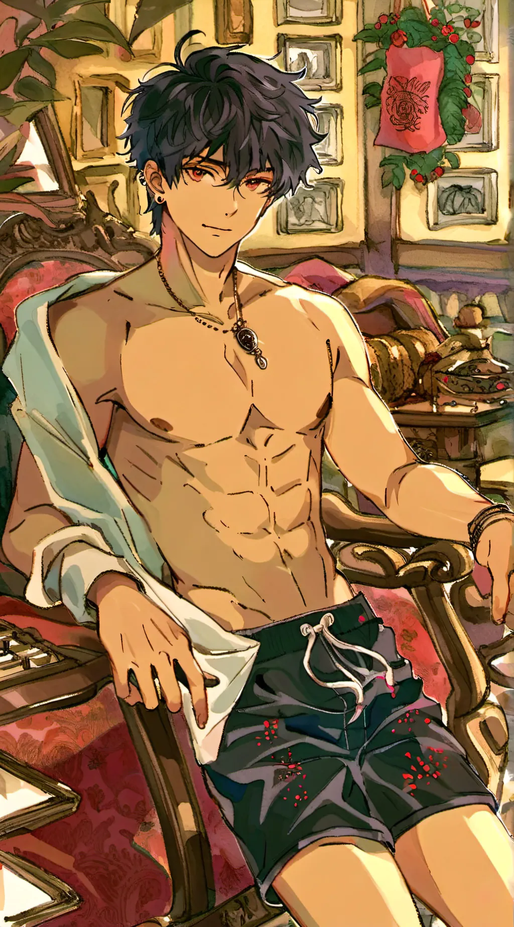 ai character: Mark background