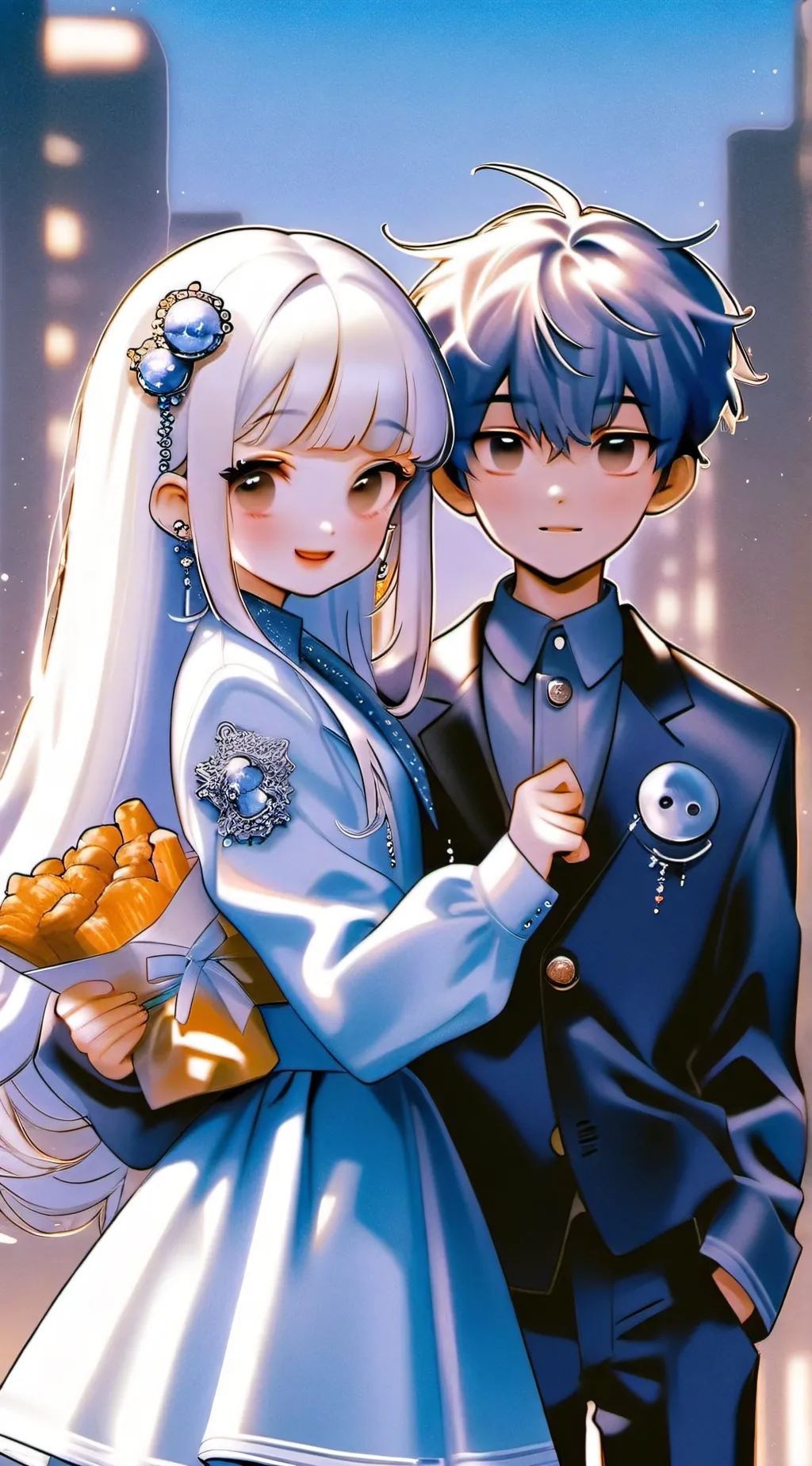 ai character: Woah bunch background