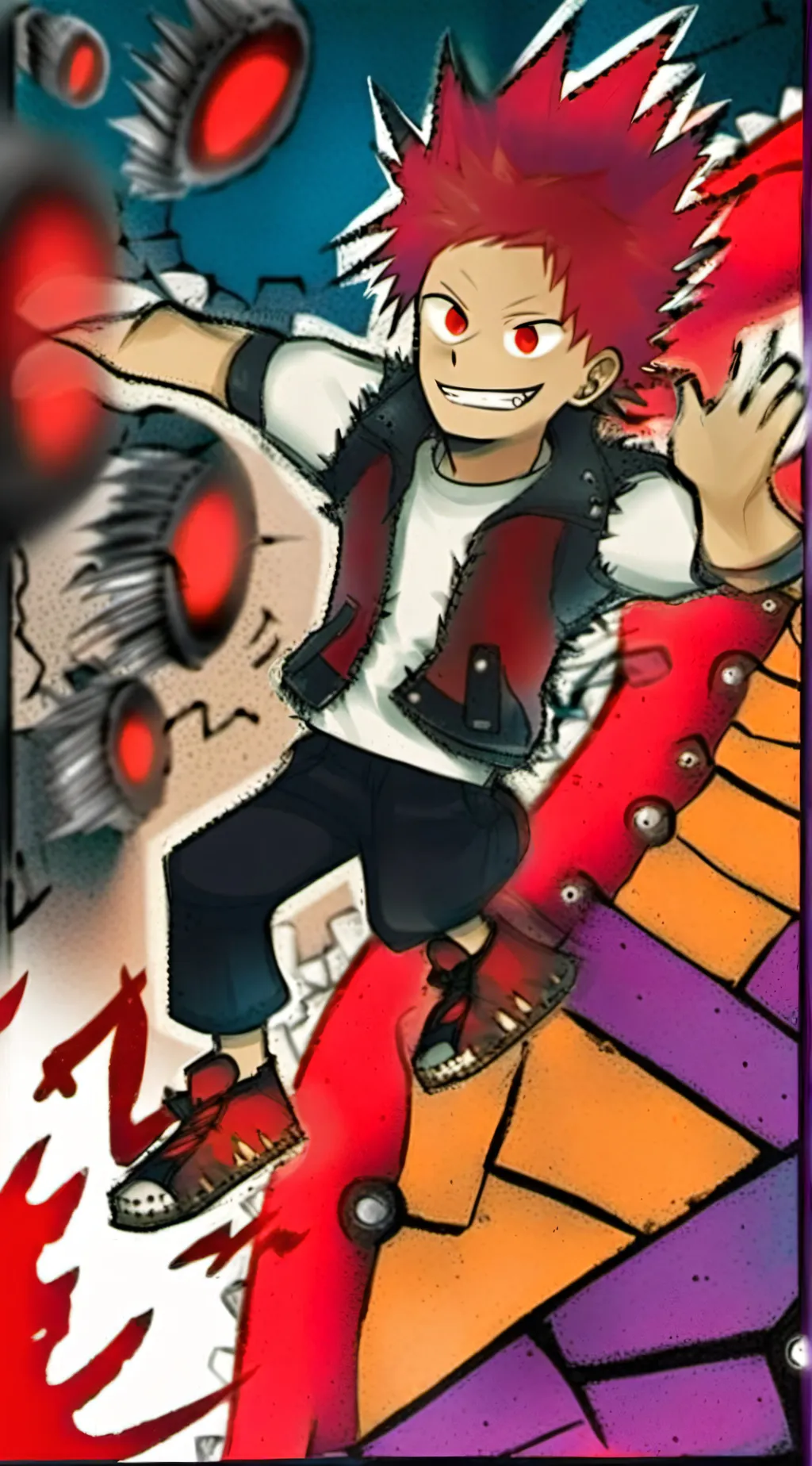 ai character: Eijiro💪 background