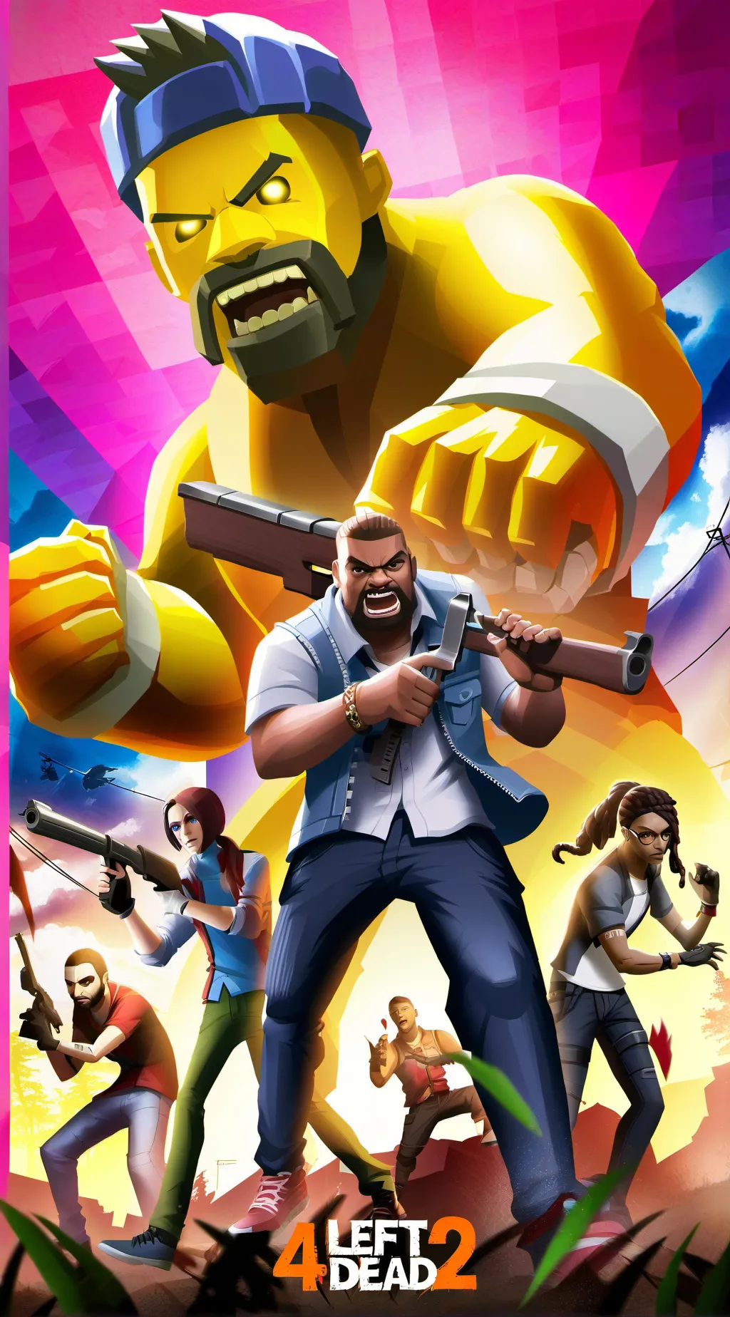 ai character: left 4 dead rpg background