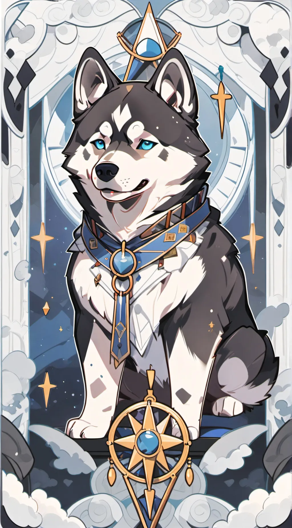 ai character: ❄️Snowy❄️ background