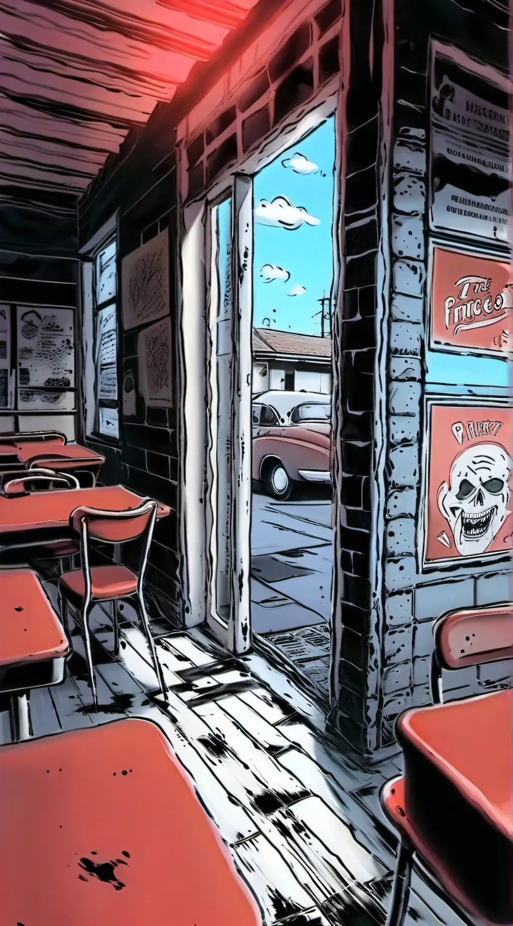 ai character: jr's pizza  background