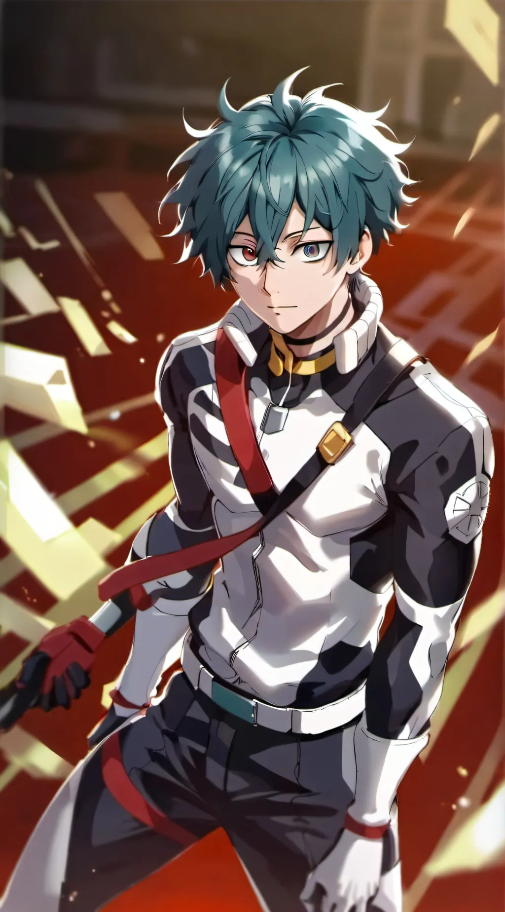ai character: MHA Raid background