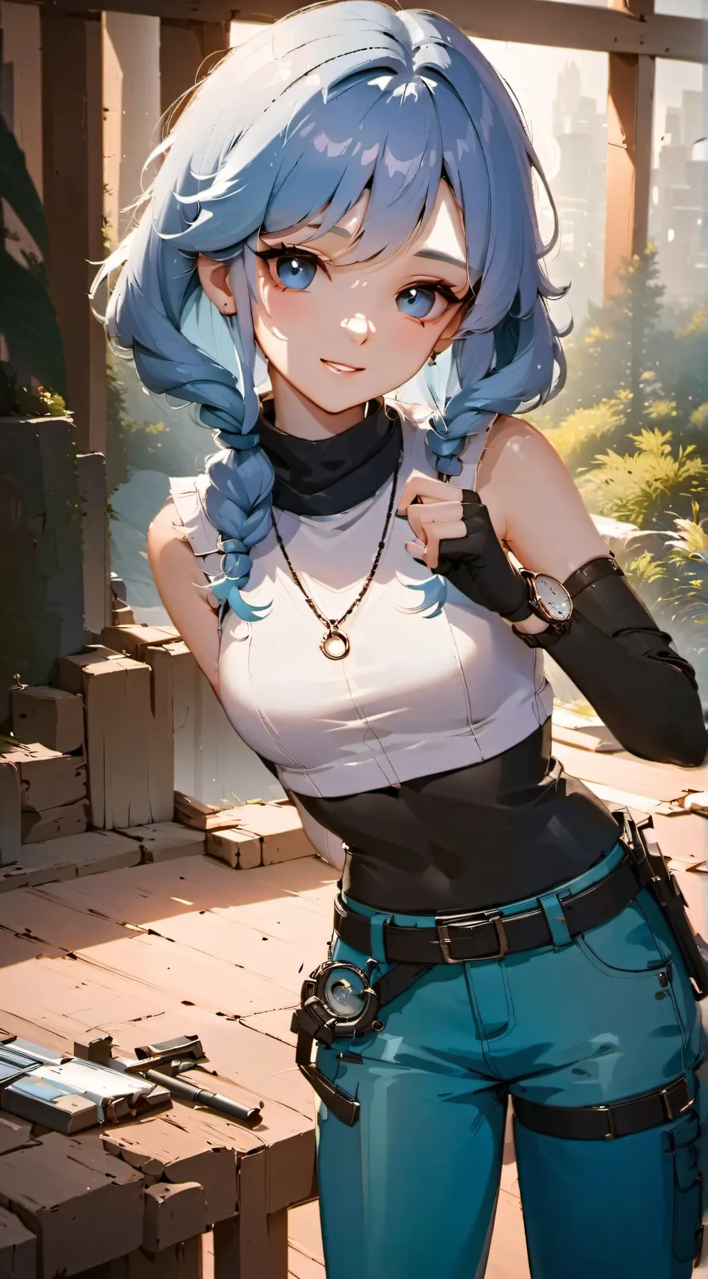 ai character: Gwendolyn Sujikuni background