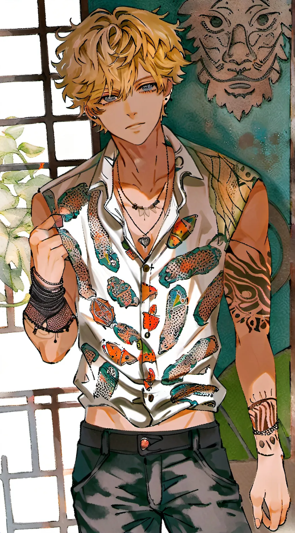 ai character: ×Jayson× background