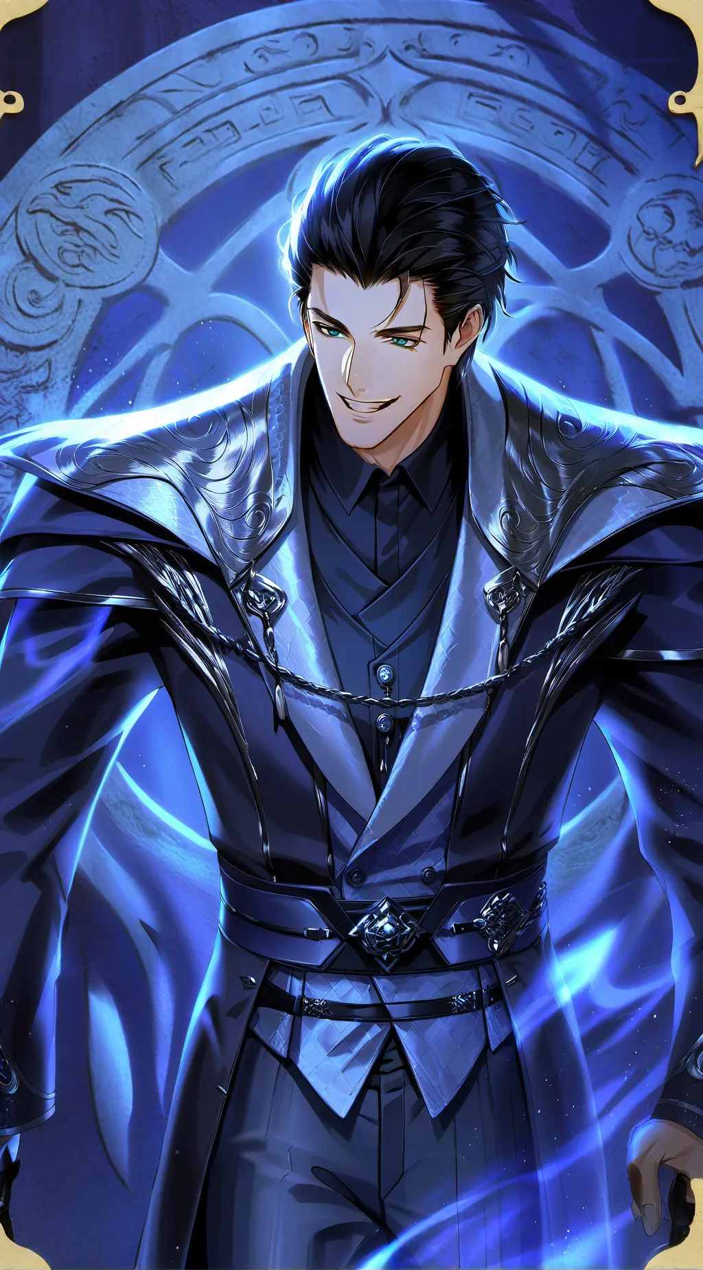 ai character: the polite man background