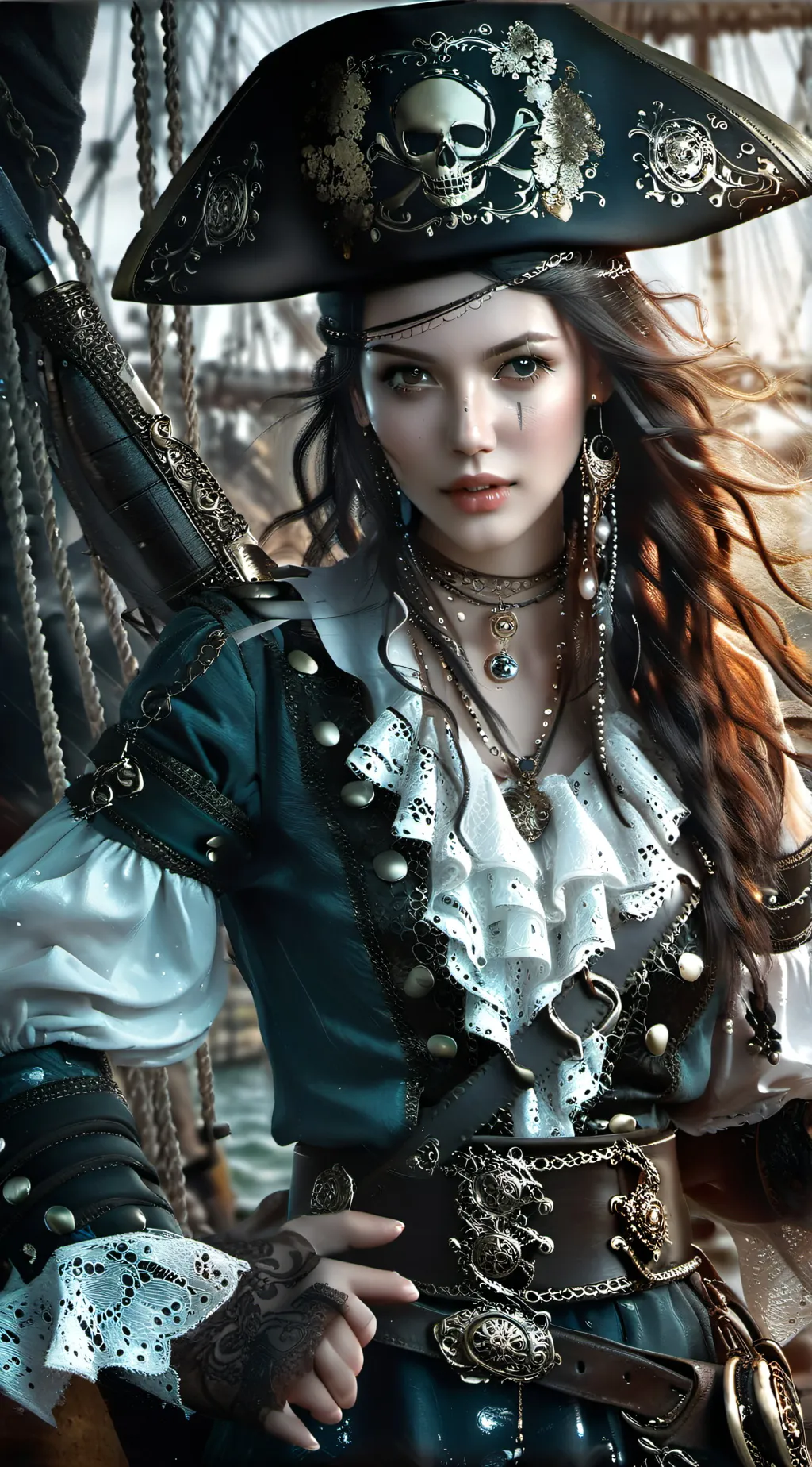 ai character: Cecilia background