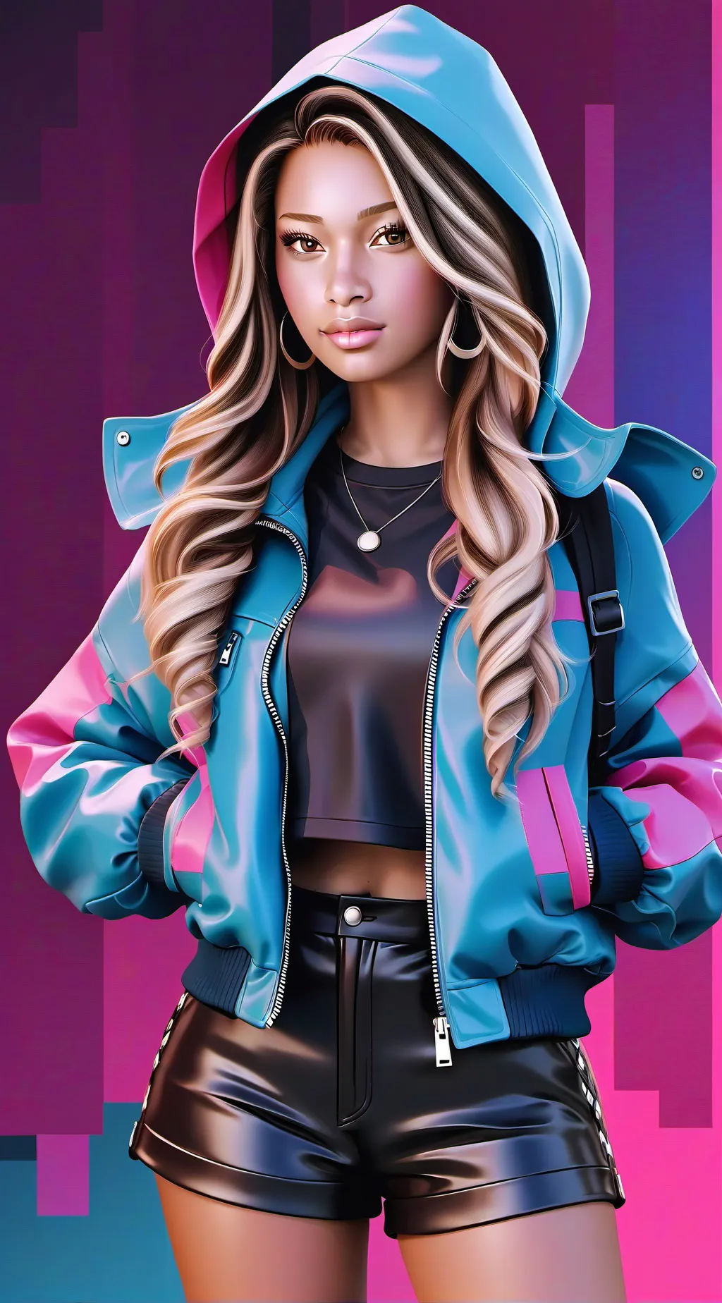 ai character: Brittany  background