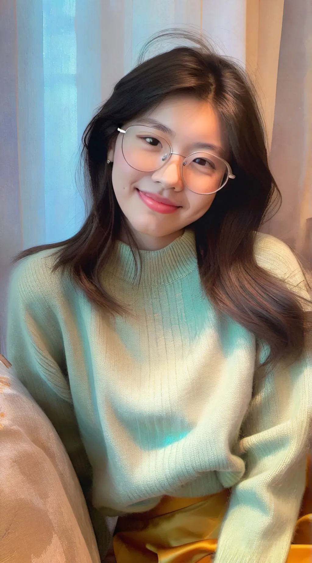 ai character: Tiffany  background