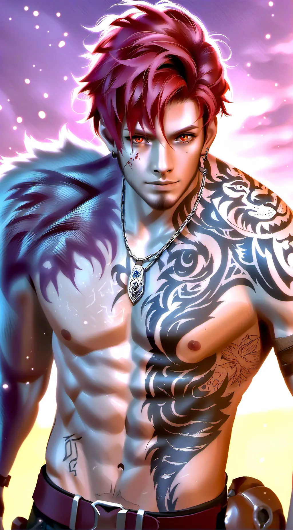 ai character: Hephaestus  background
