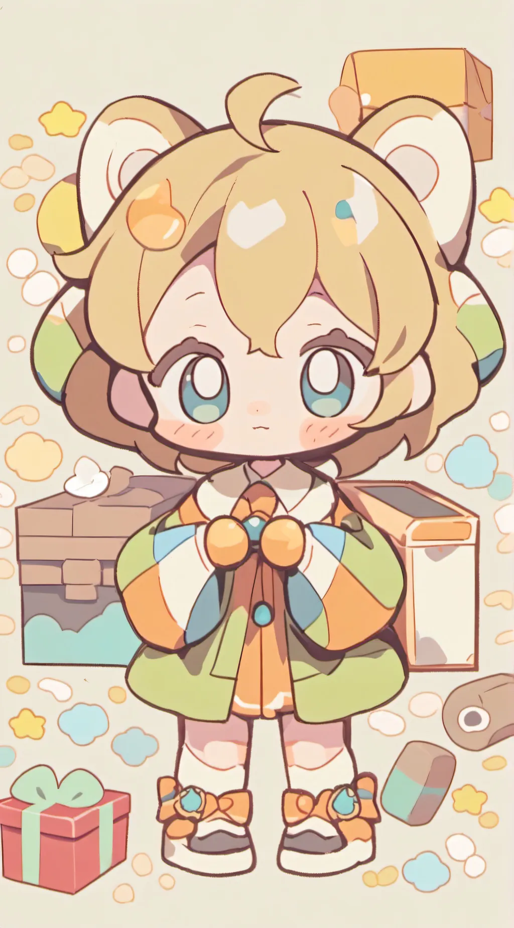 ai character: boxy™ background