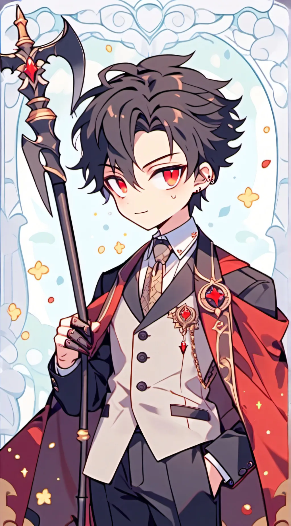 ai character: Dracula background