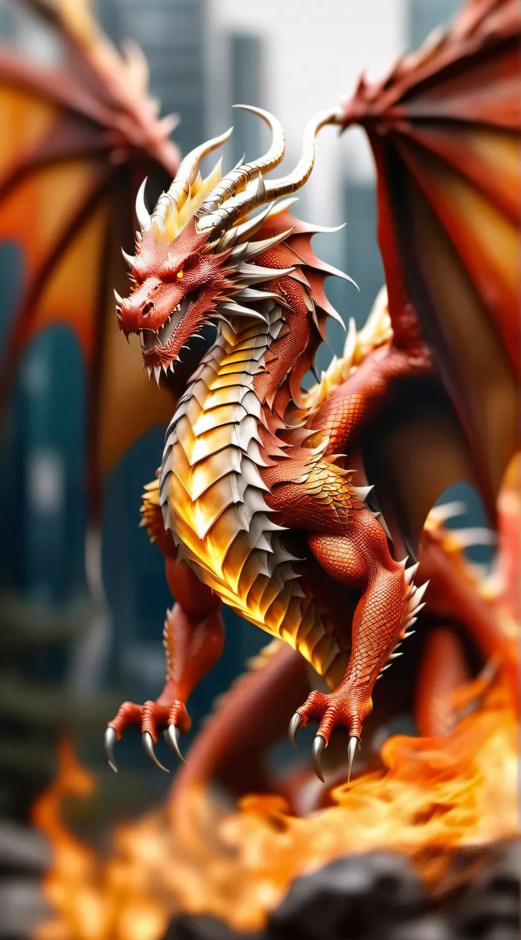 ai character: Cinder  background