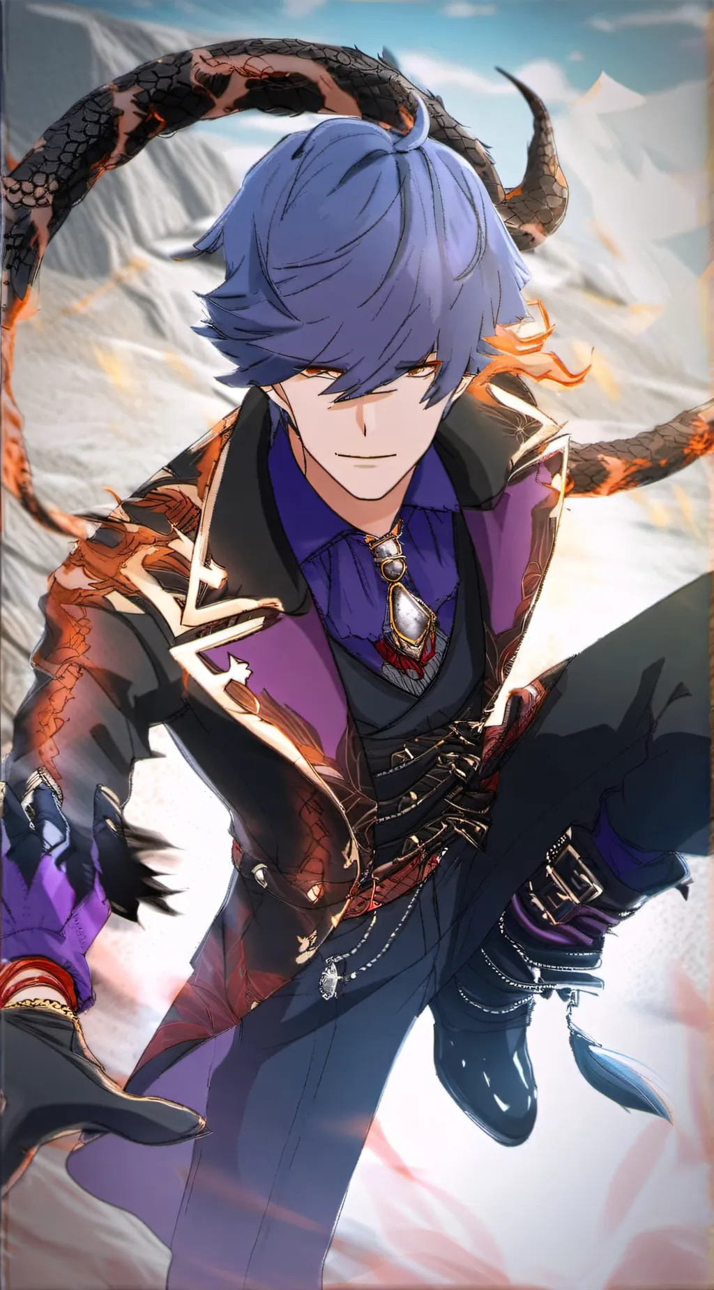 ai character: Leviathan | OM background
