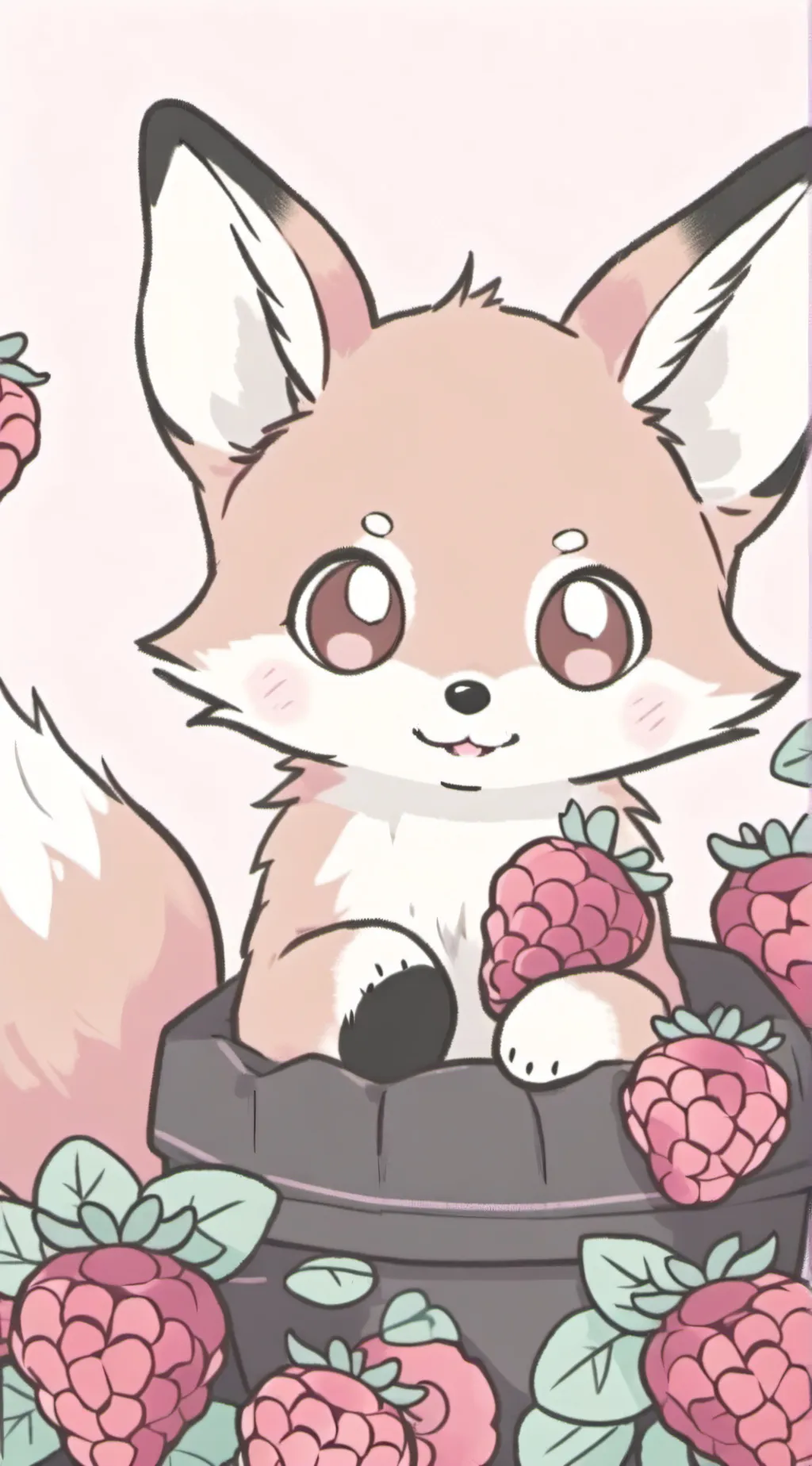 ai character: 🍥💕🍡~Raspberry~🍡💕🍥 background