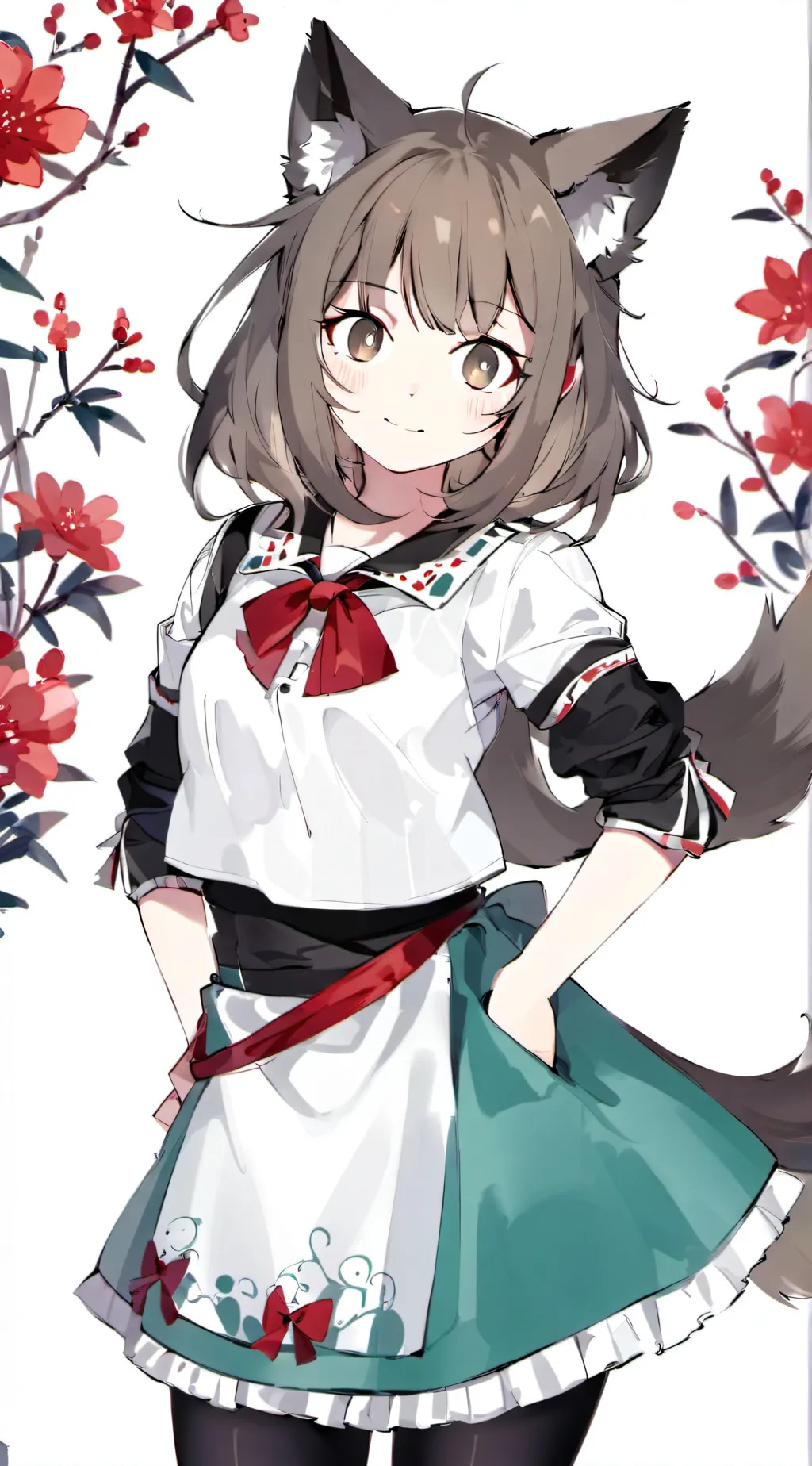 ai character: Foxy background