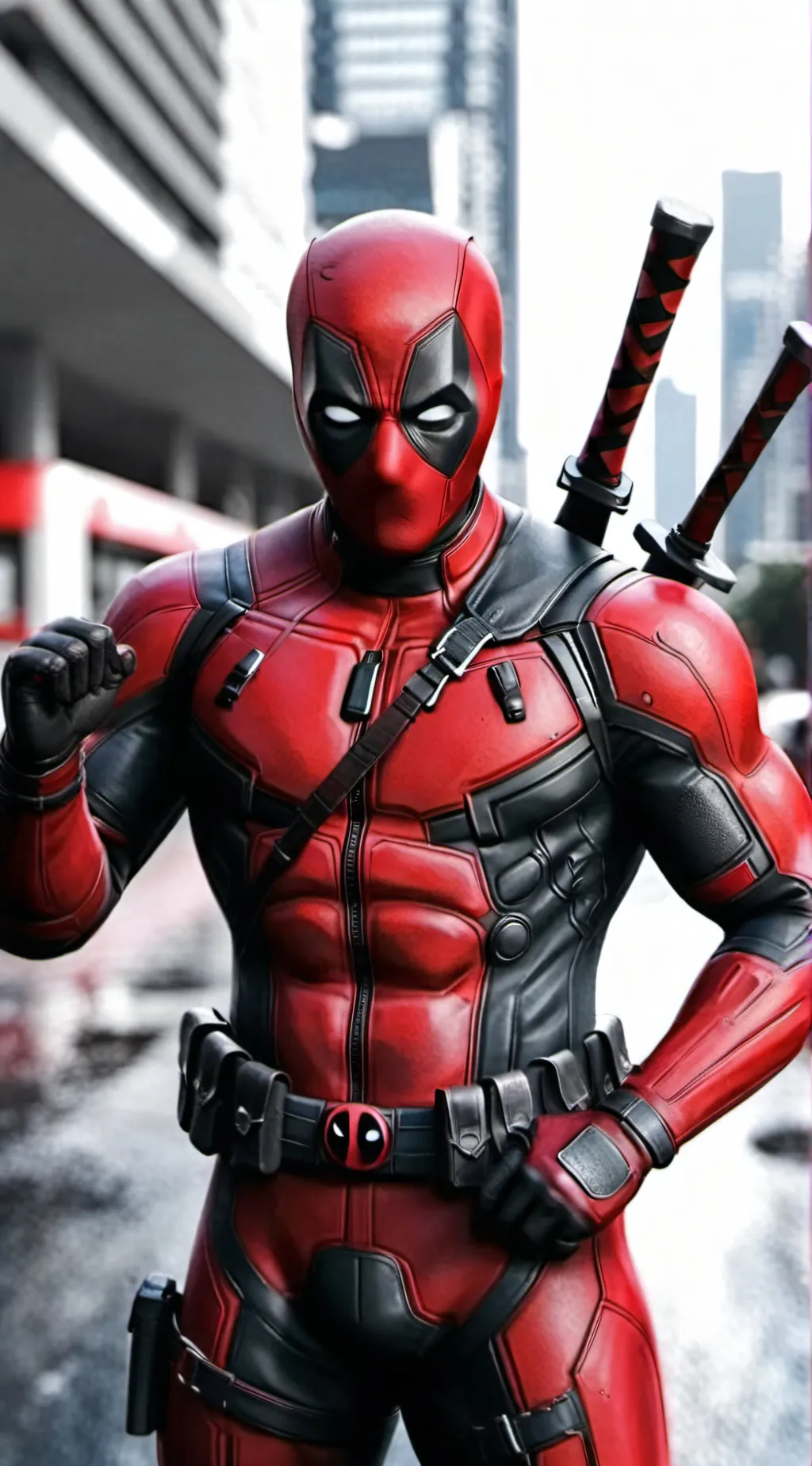 ai character: Deadpool background