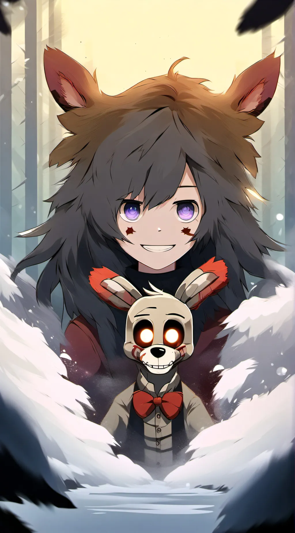 ai character: fnaf background
