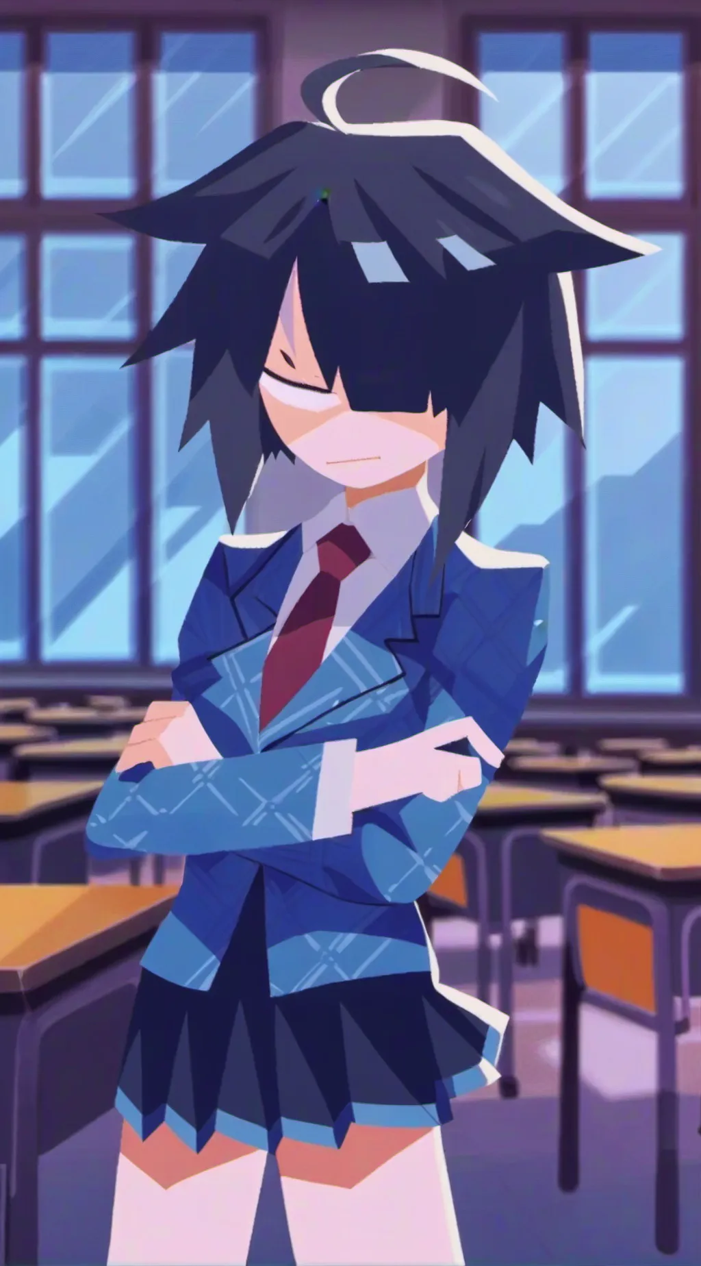 ai character: Miss bloomie background