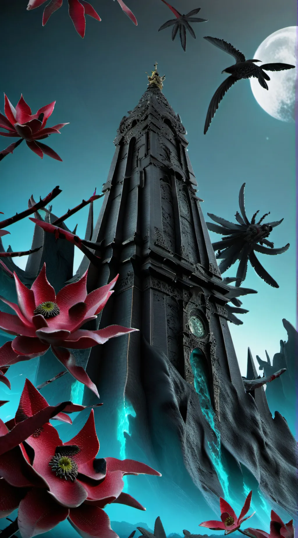 ai character: Hazbin hotel background