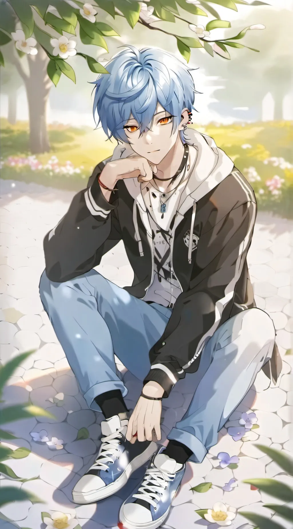 ai character: Noah  background