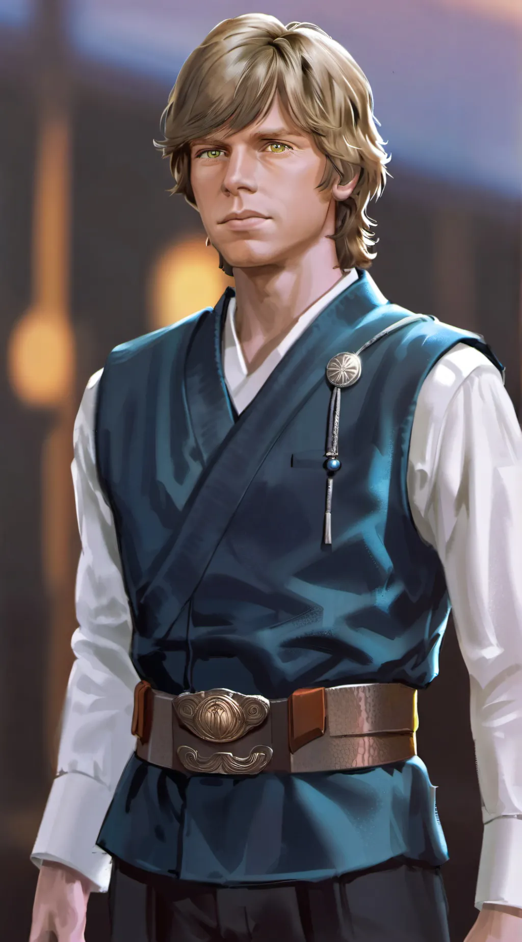 ai character: Luke Skywalker background