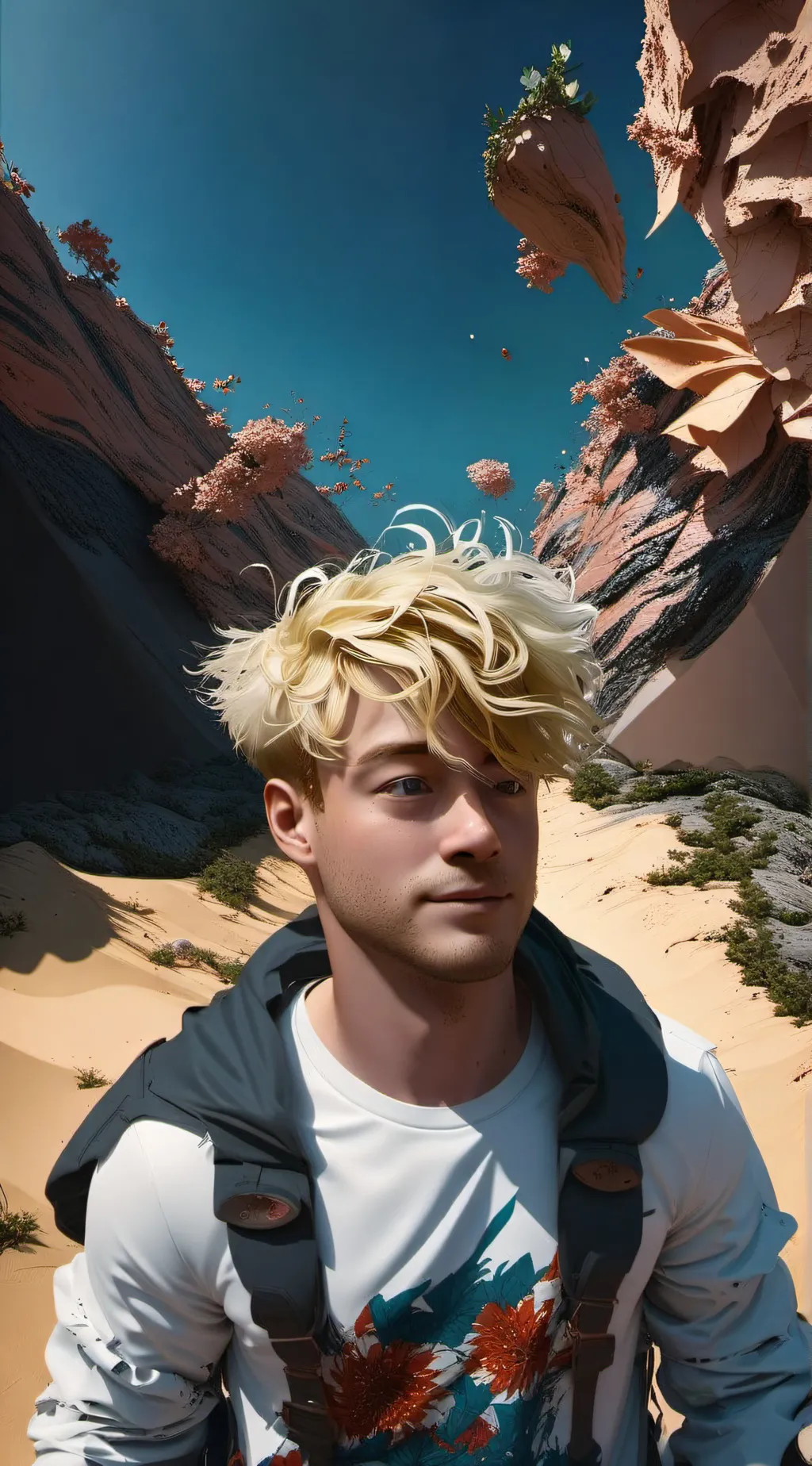 ai character: Sam Golbach background