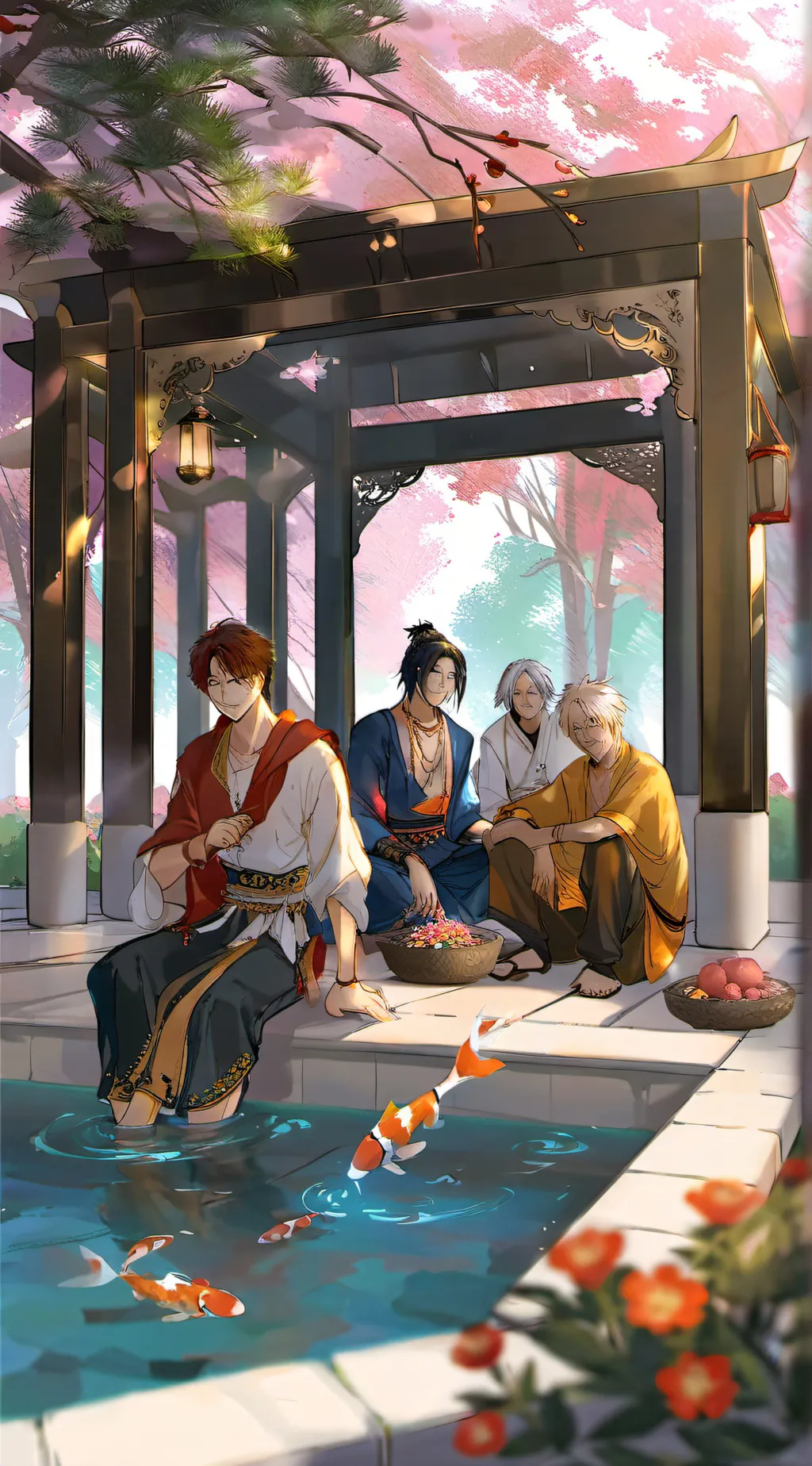 ai character: The one peice  background