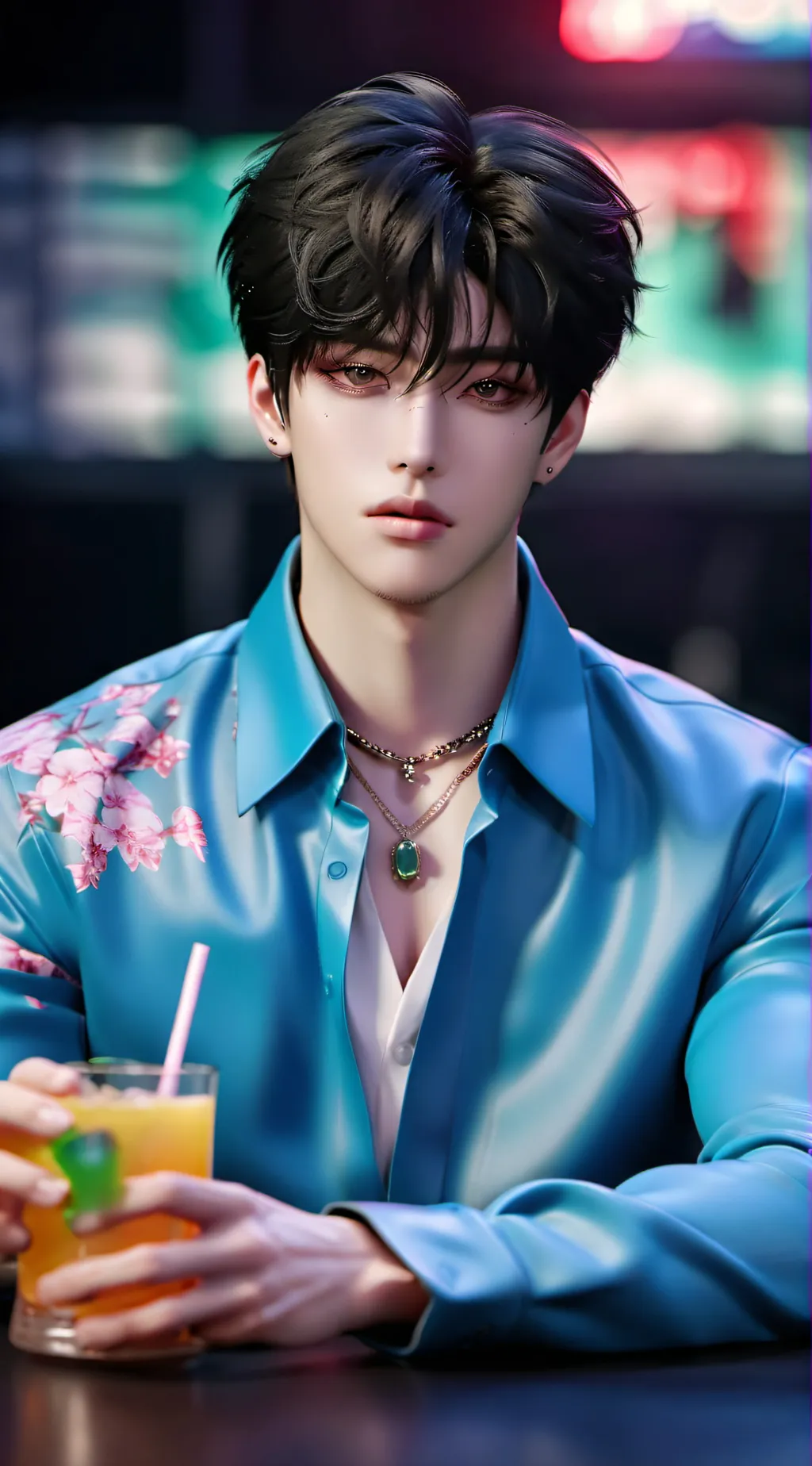 ai character: Damian background